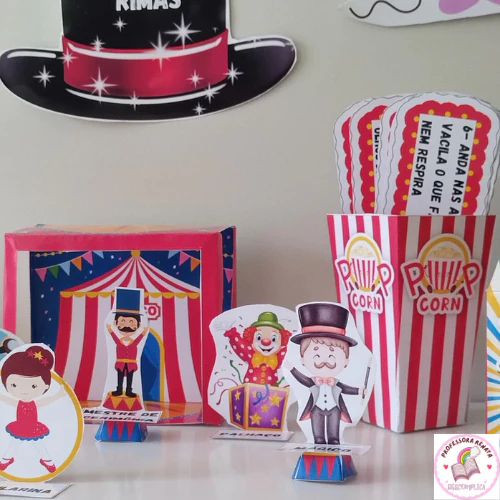ADIVINHAS - DIA DO CIRCO - RIMAS - Educação Infantil e Ensino Fundamental I - Imagem 2