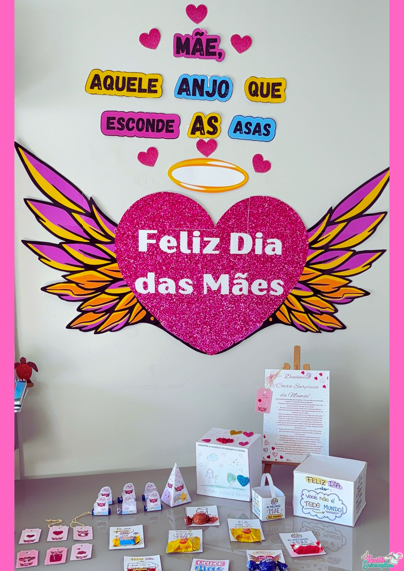Painel Dia das Mães 3 em 1