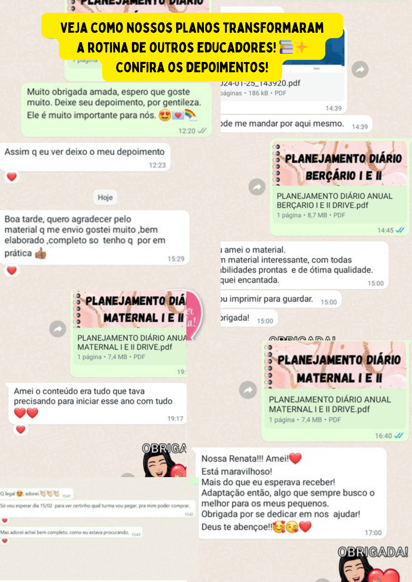 Planejamento diário Semestral e Anual - Maternal I e II - Imagem 8
