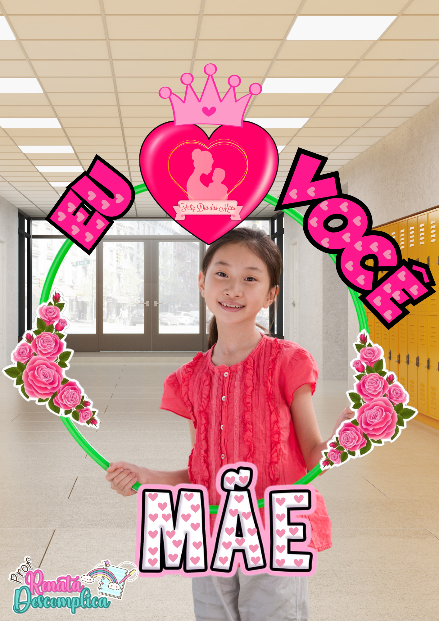 Bambolê Dia das Mães para fotos - Imagem 5