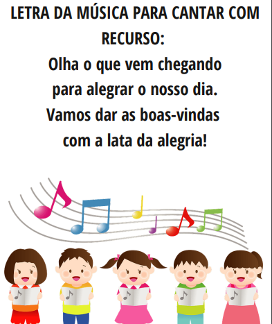 LATA DA ALEGRIA-RECURSO PRÁTICO PARA O PERÍODO DE ADAPTAÇÃO - Imagem 2