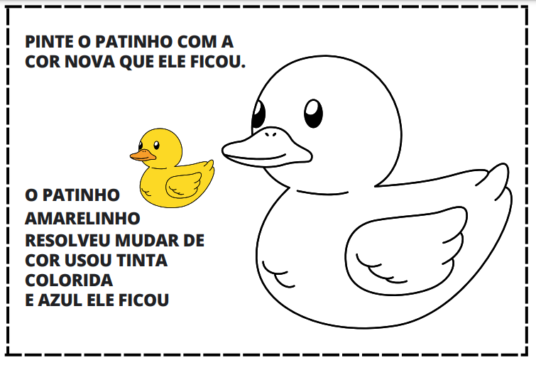 Livrinho o patinho colorido+Luva musical divertida - Imagem 3