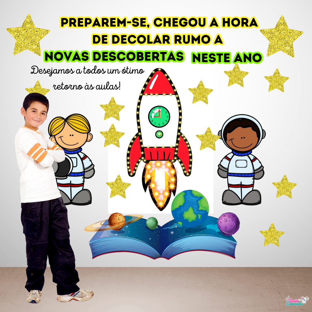 PAINEL VOLTA ÀS AULAS ASTRONAUTA 2025 - Imagem 17