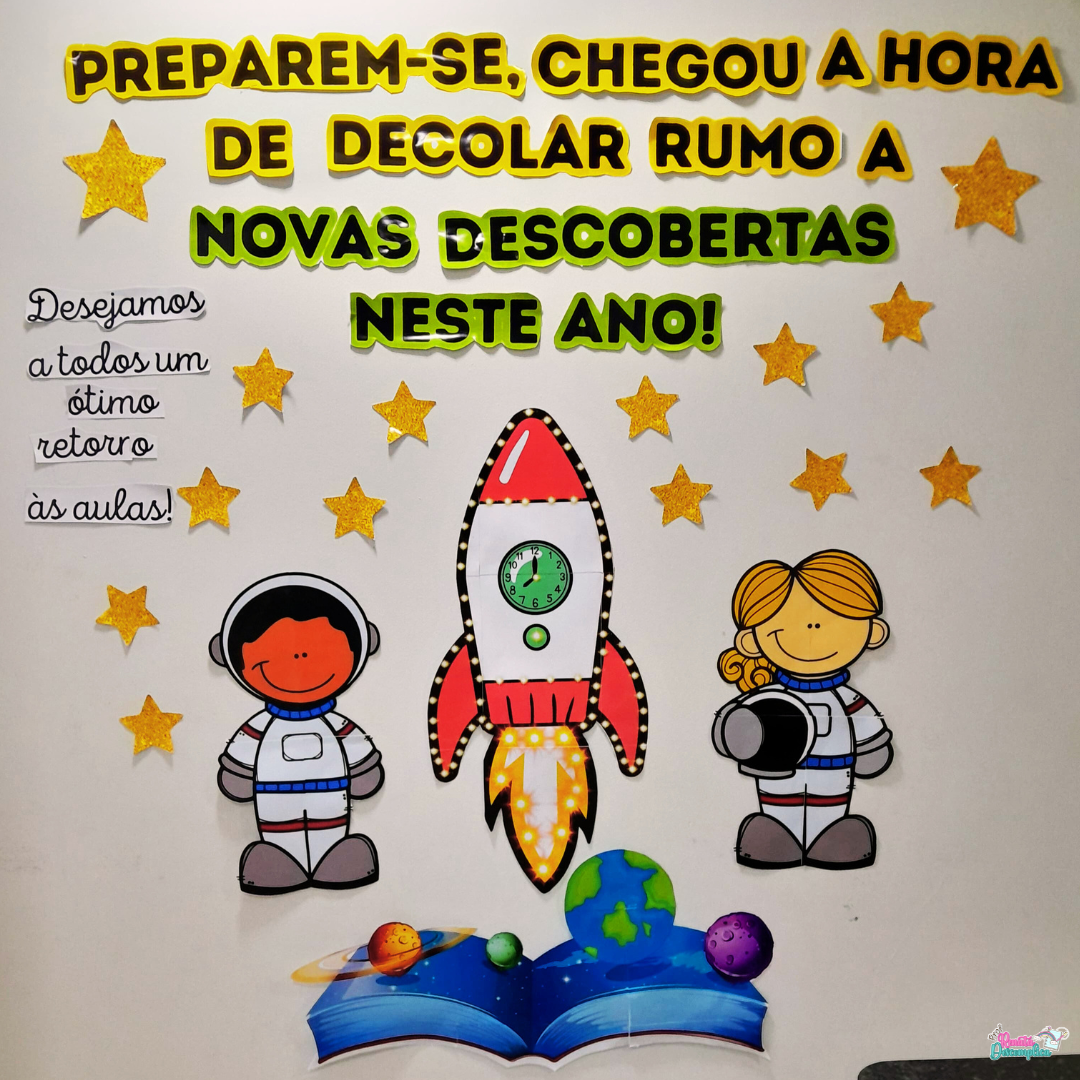 PAINEL VOLTA ÀS AULAS ASTRONAUTA 2025 - Imagem 2