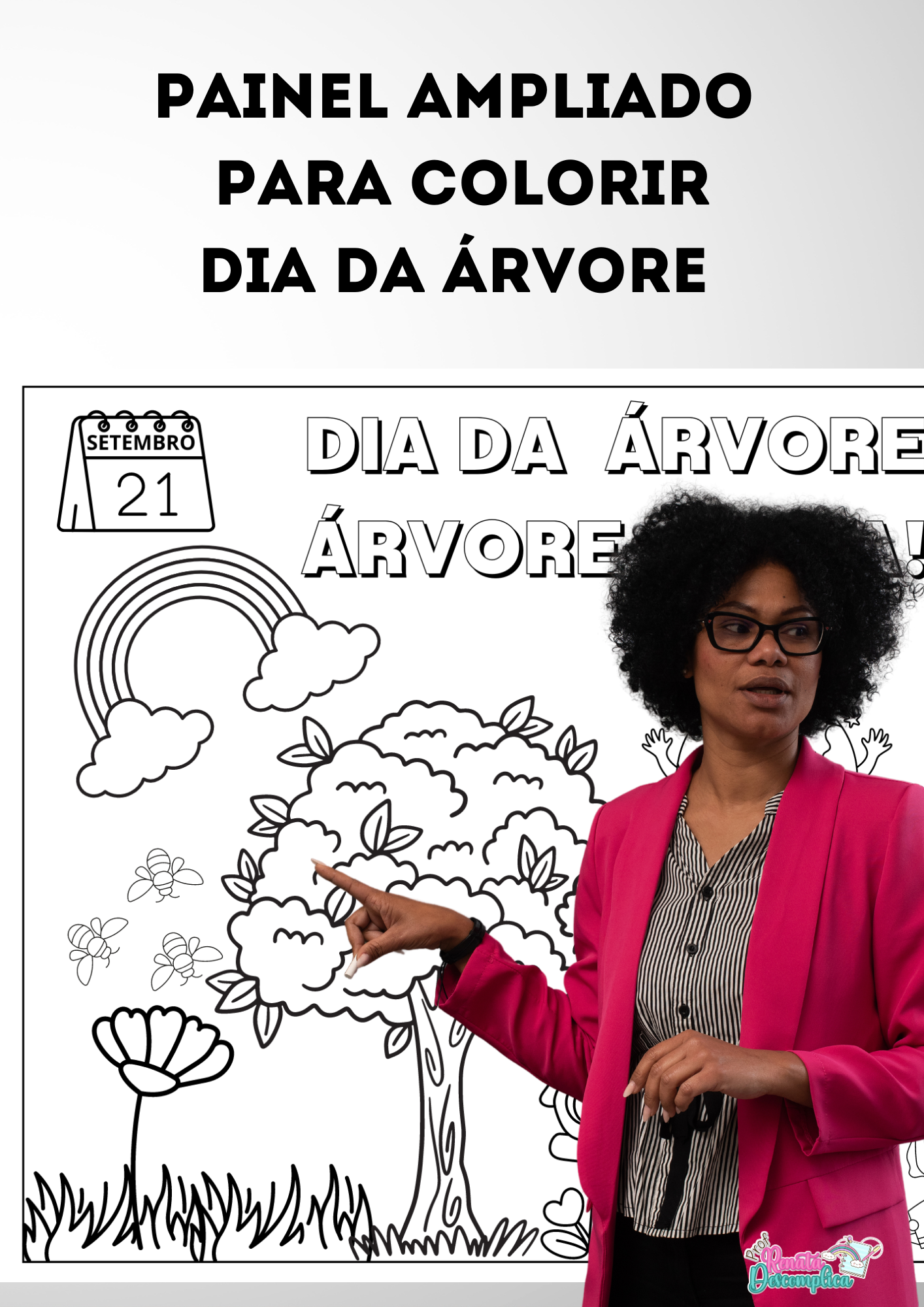 Painel Ampliado Dia da Árvore e Primavera - Imagem 5