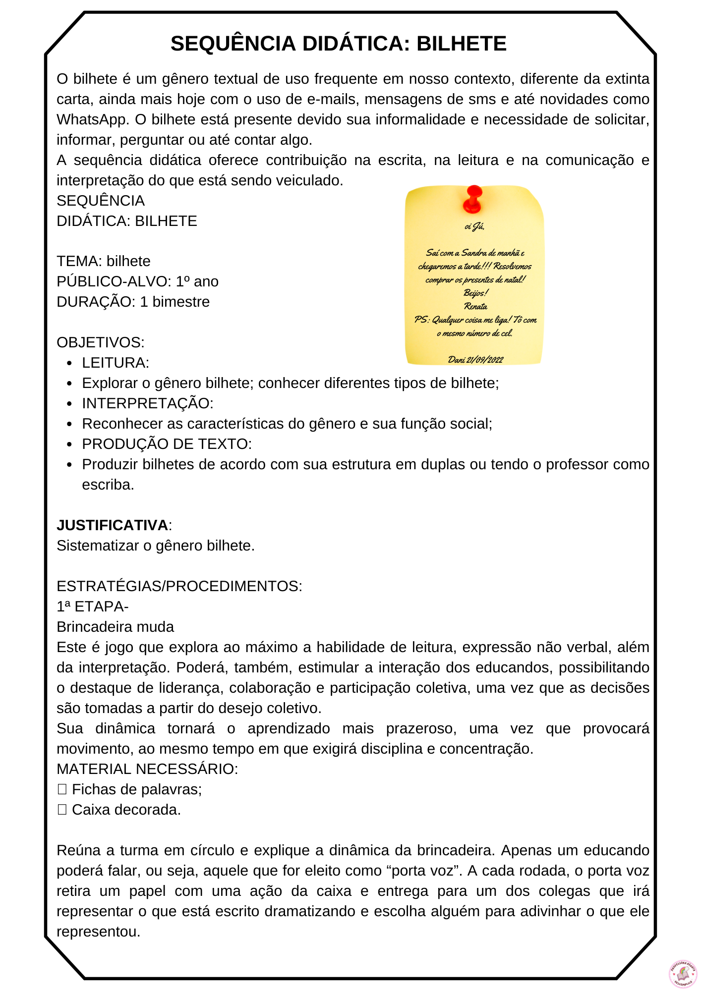 PIPOCANDO GÊNEROS TEXTUAIS+PLANOS DE AULA E ATIVIDADES 🍿 - Imagem 7