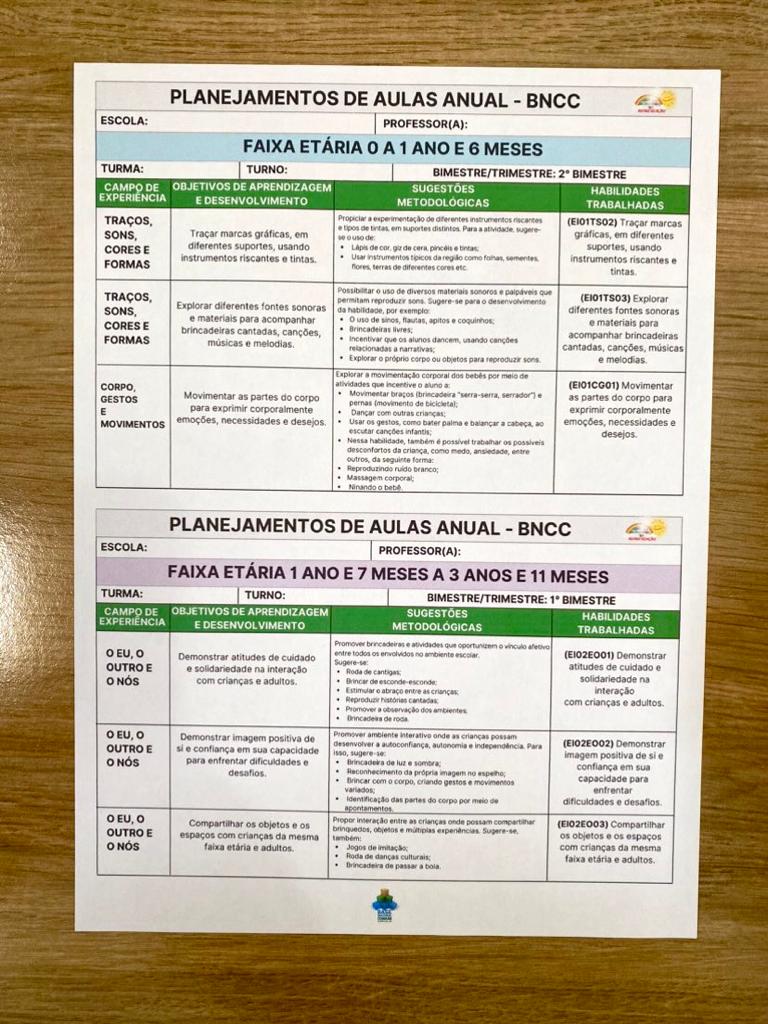 PLANEJAMENTO DE AULA ANUAL E MENSAL MAIS ATIVIDADES DO BERÇÁRIO AO 5° ANO 2024 - Imagem 4