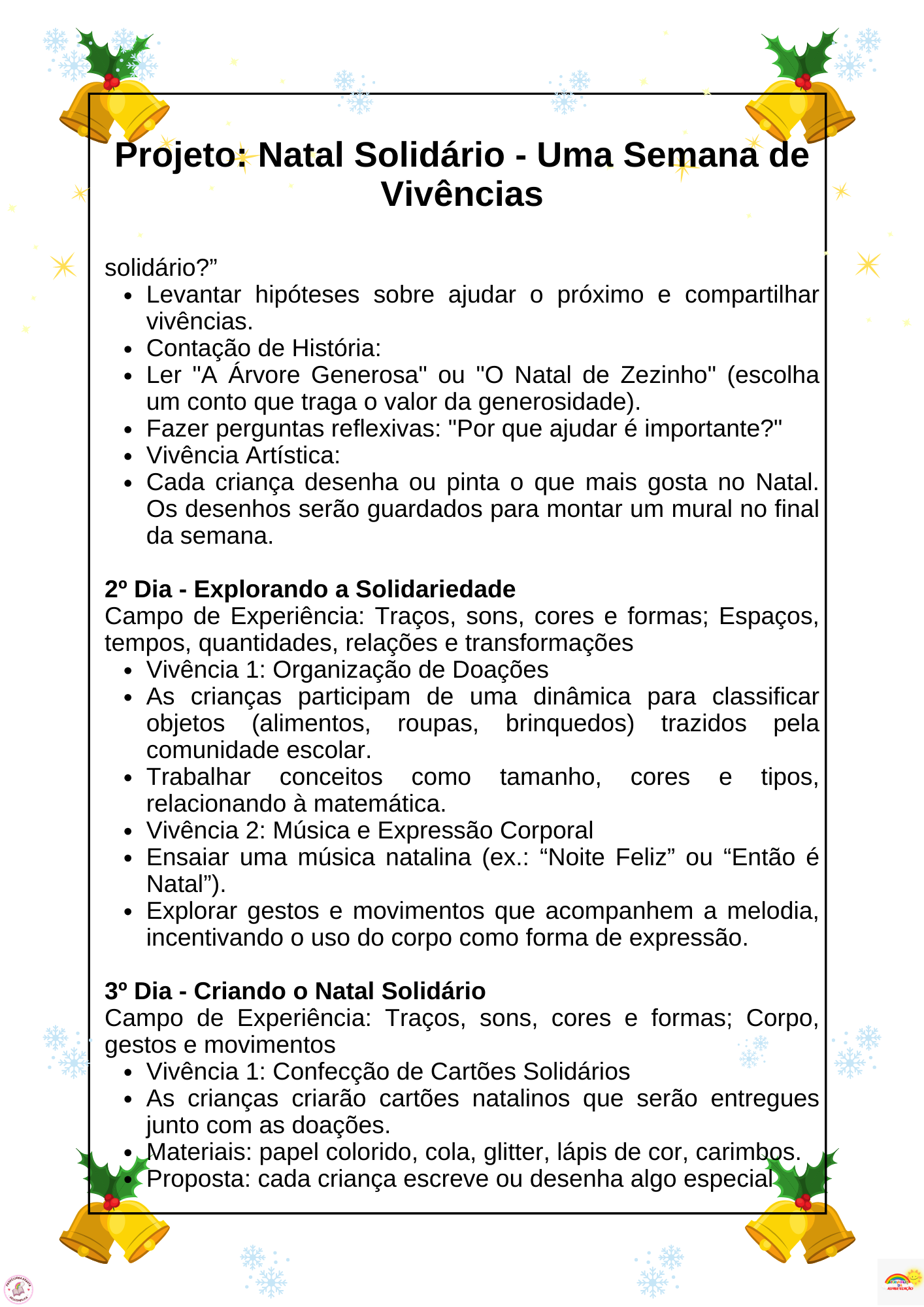 Projeto Natal Solidário Encantado - Imagem 7