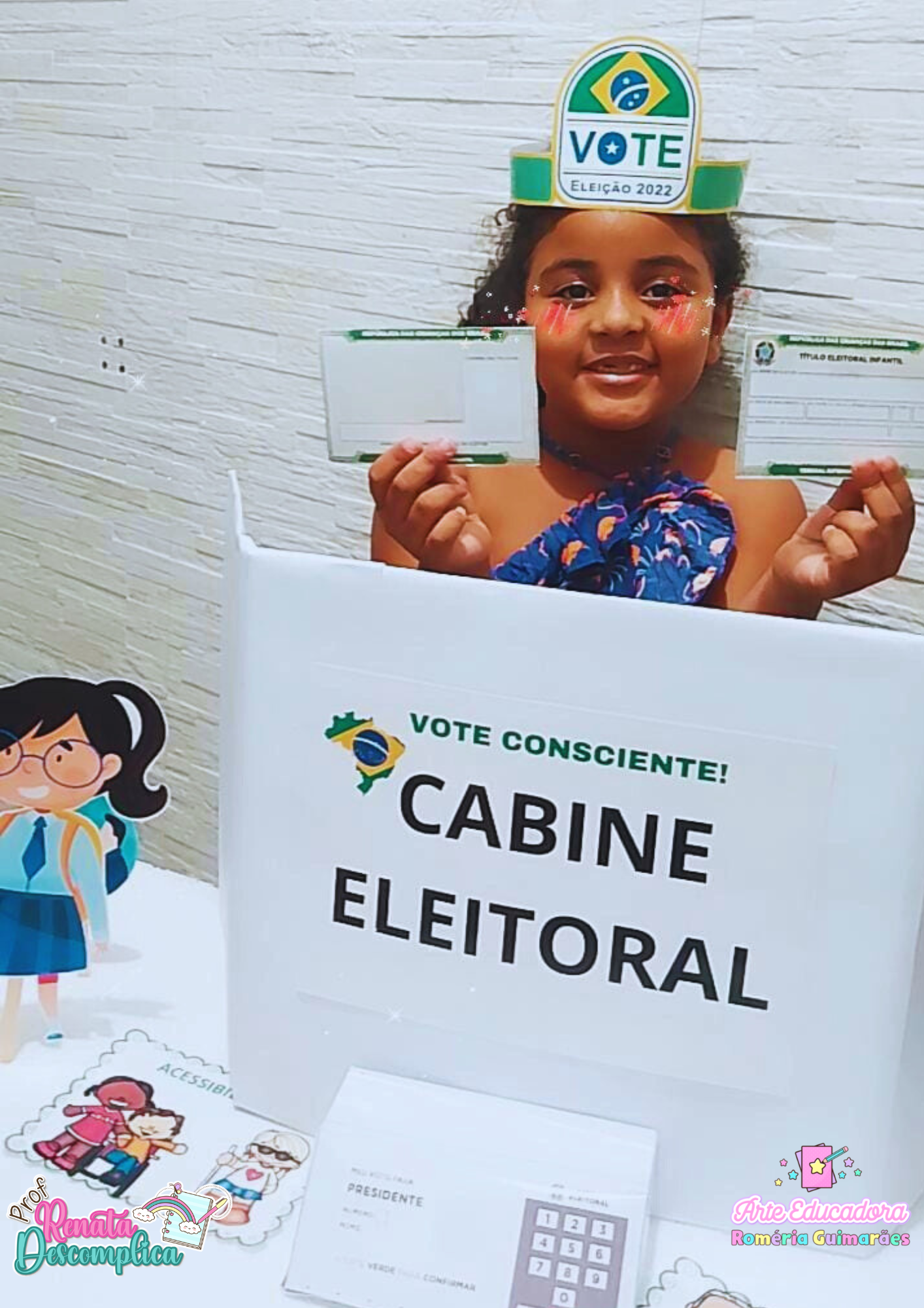 KIT ELEITORAL-PROJETO A CRIANÇA E A ELEIÇÃO - Imagem 2