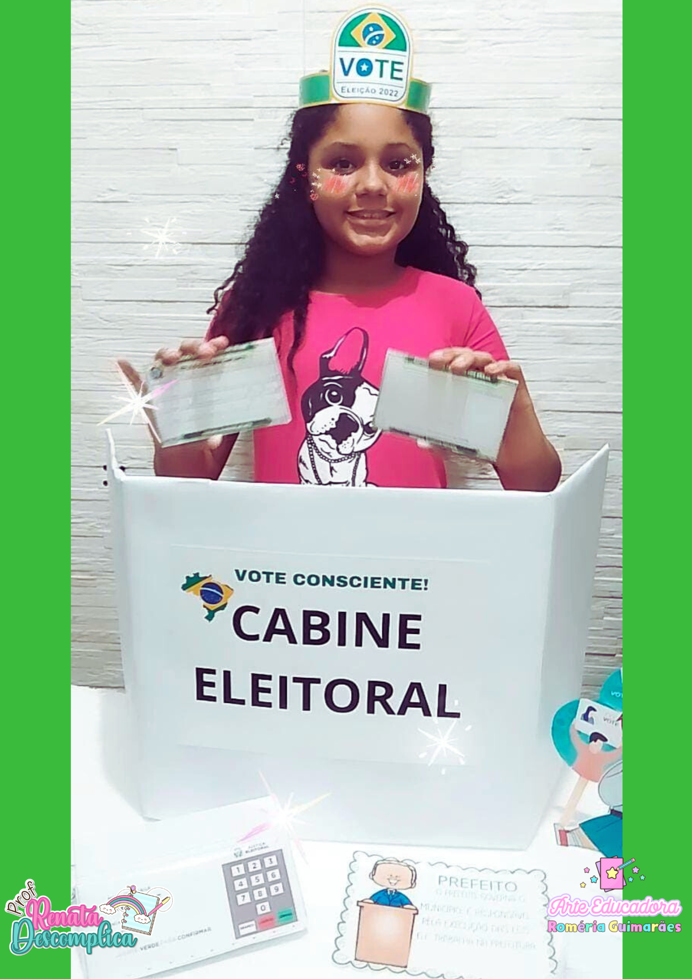 KIT ELEITORAL-PROJETO A CRIANÇA E A ELEIÇÃO