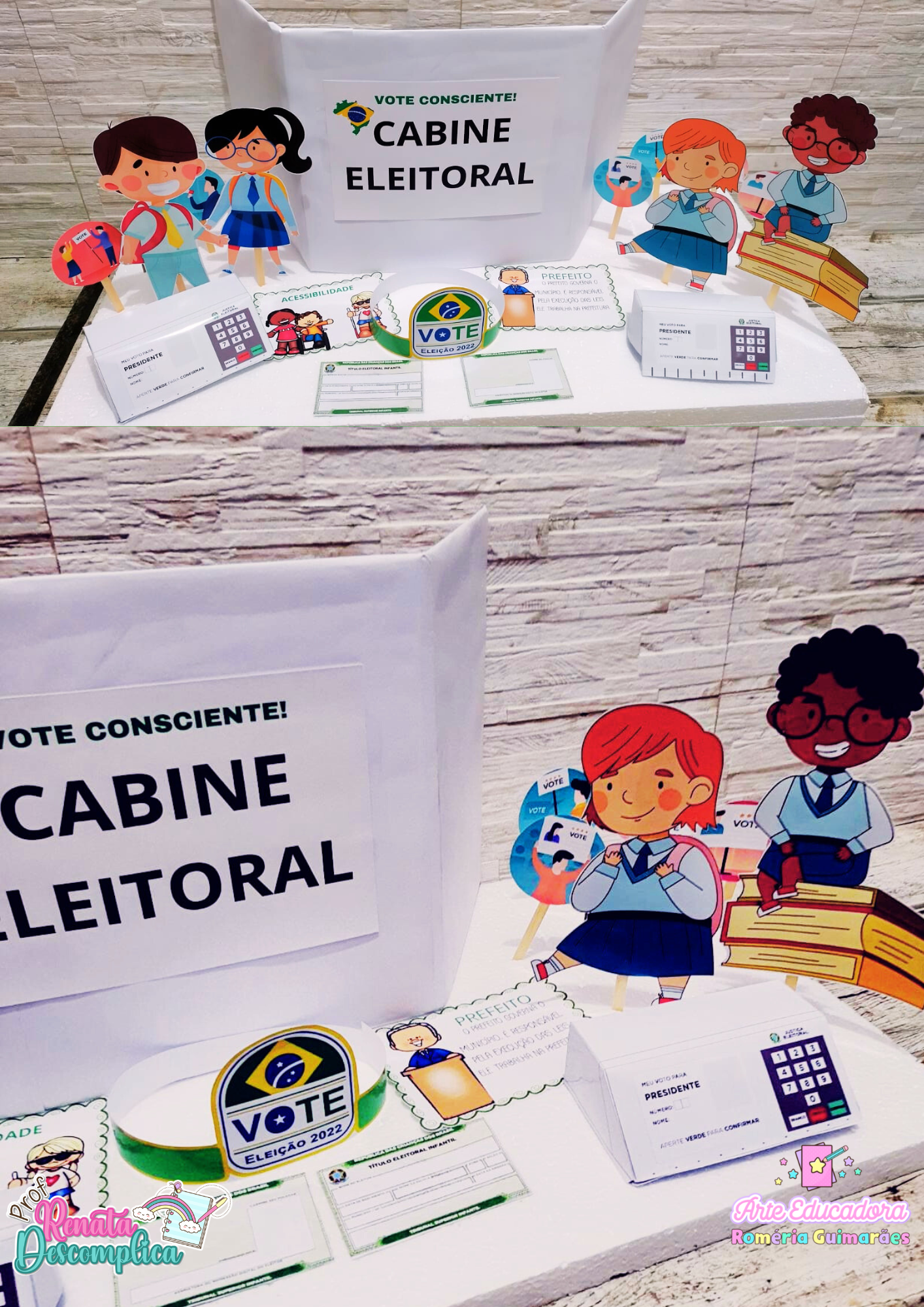 KIT ELEITORAL-PROJETO A CRIANÇA E A ELEIÇÃO - Imagem 3