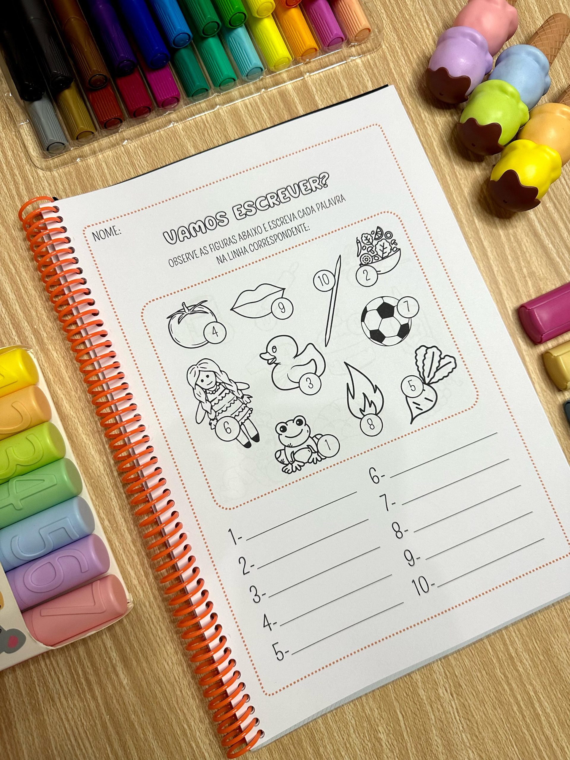 Escrita Numerada - Imagem 2