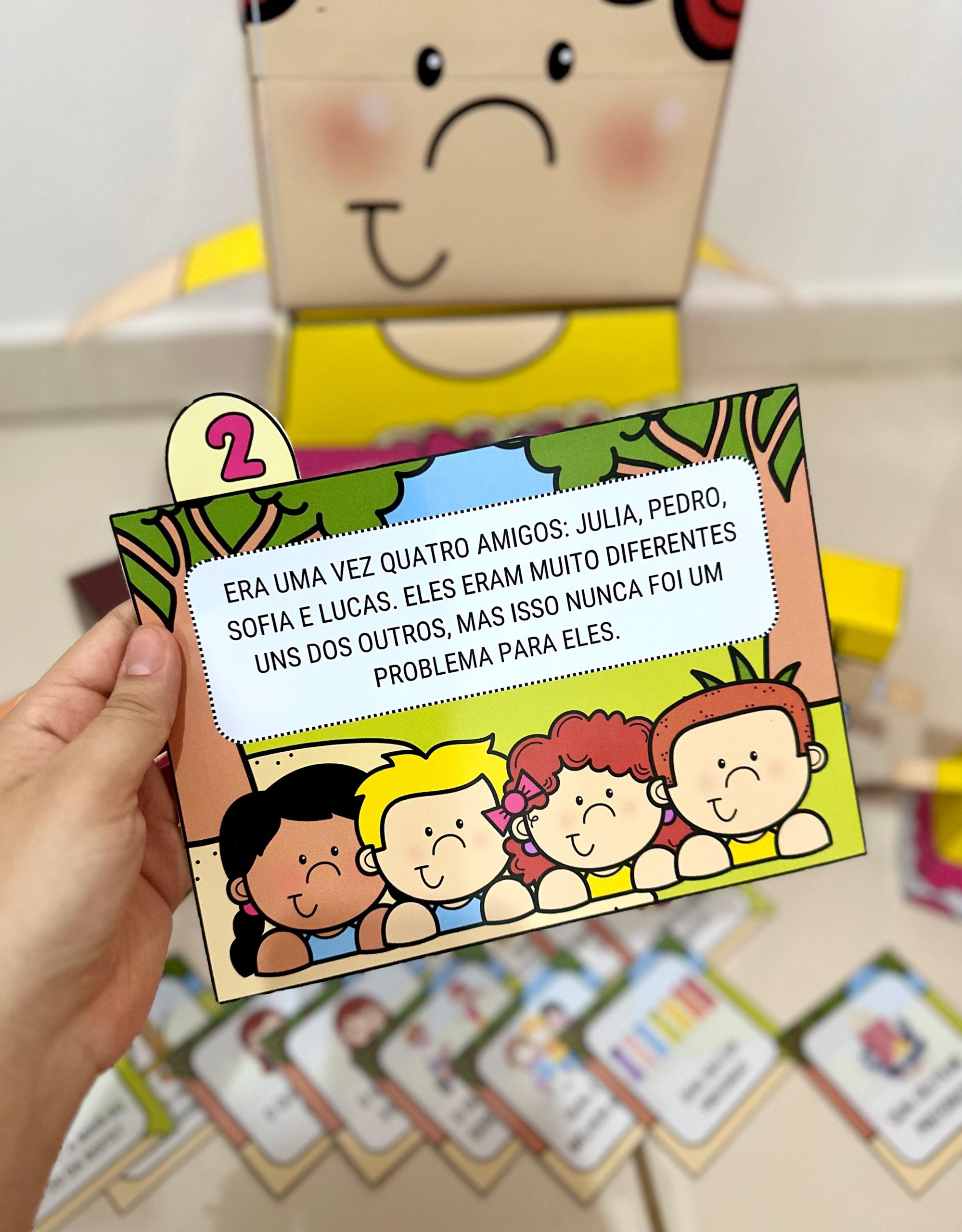Kit de Contação de História e Dinâmica Volta às aulas - Imagem 10