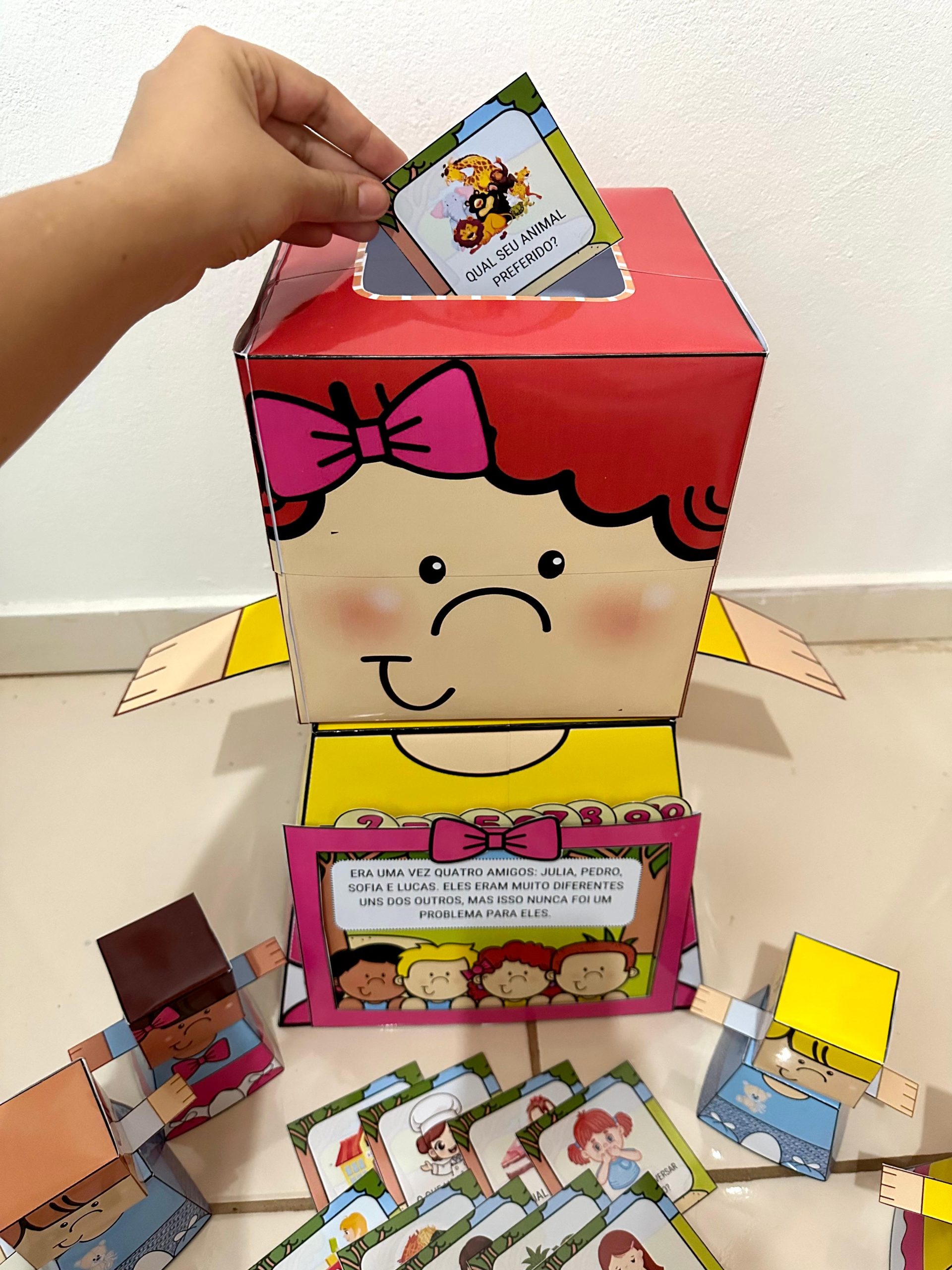 Kit de Contação de História e Dinâmica Volta às aulas