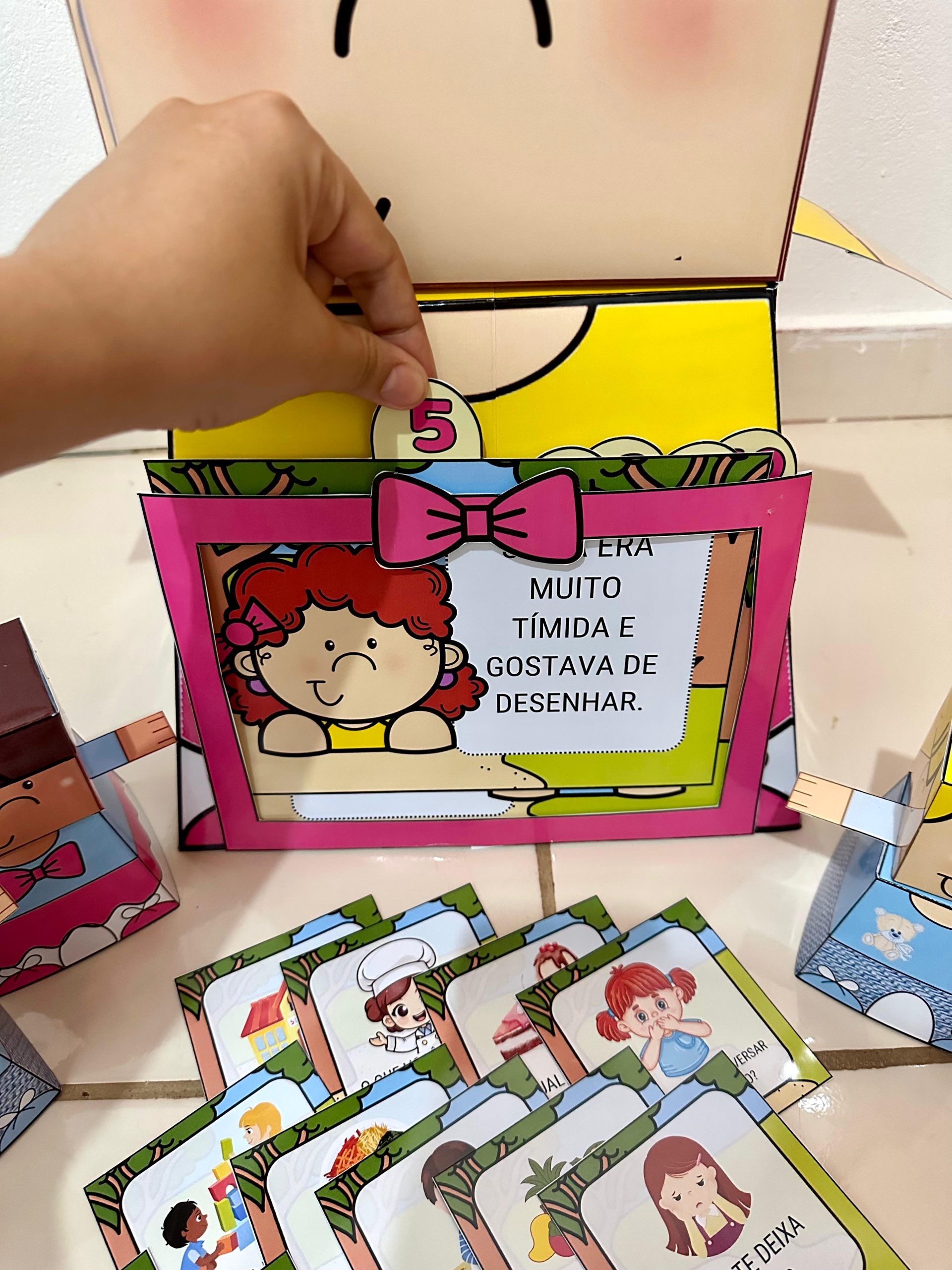 Kit de Contação de História e Dinâmica Volta às aulas - Imagem 5