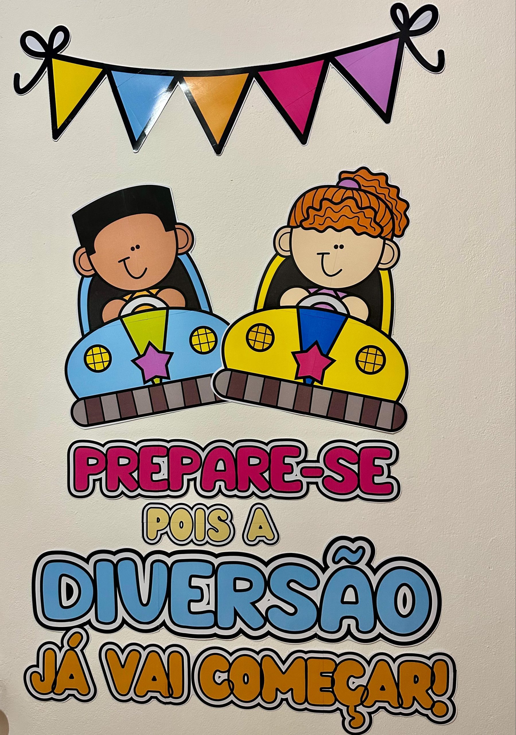 Painel Volta às Aulas Parque de Diversões - Imagem 7