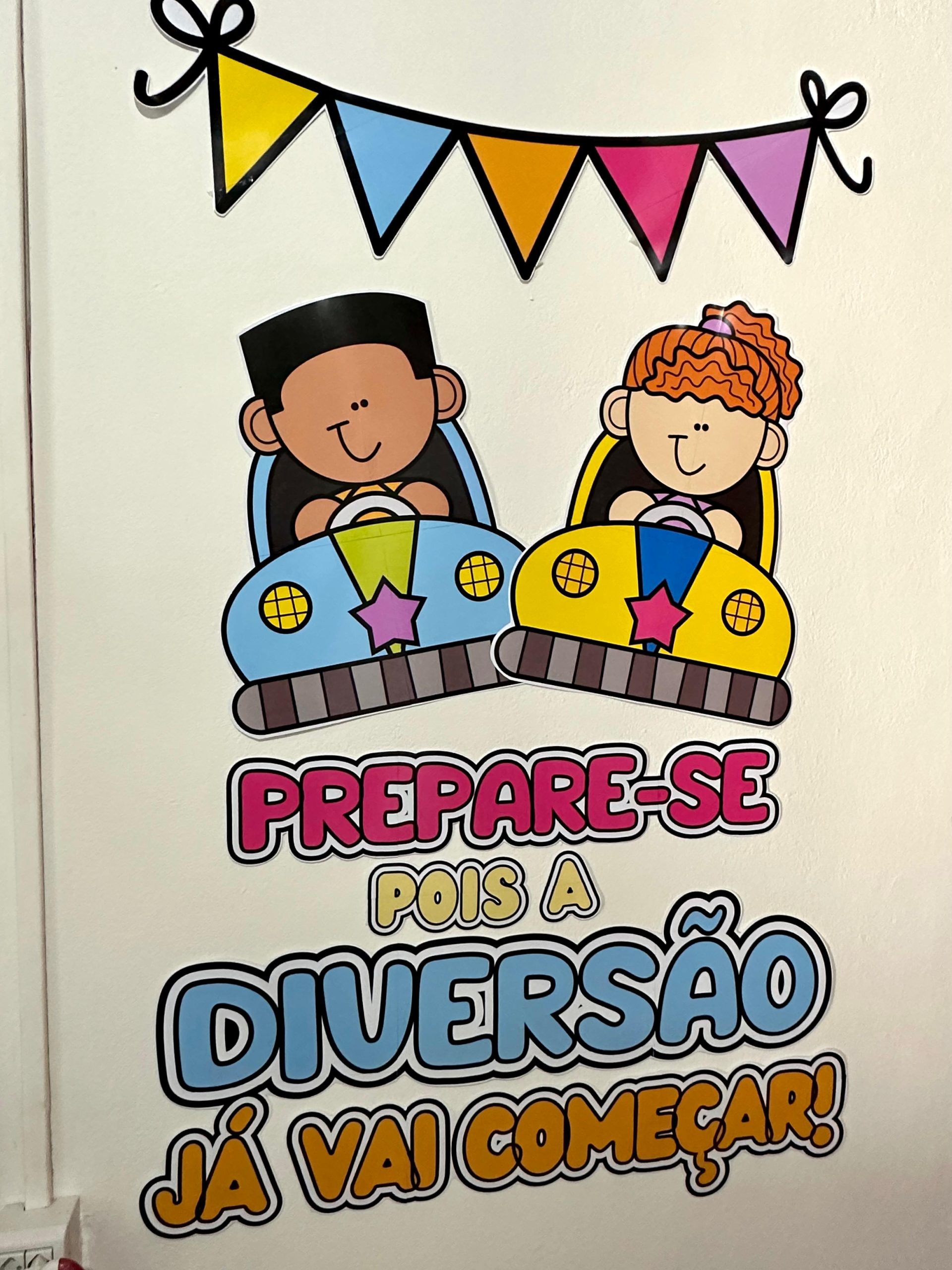Painel Volta às Aulas Parque de Diversões - Imagem 6