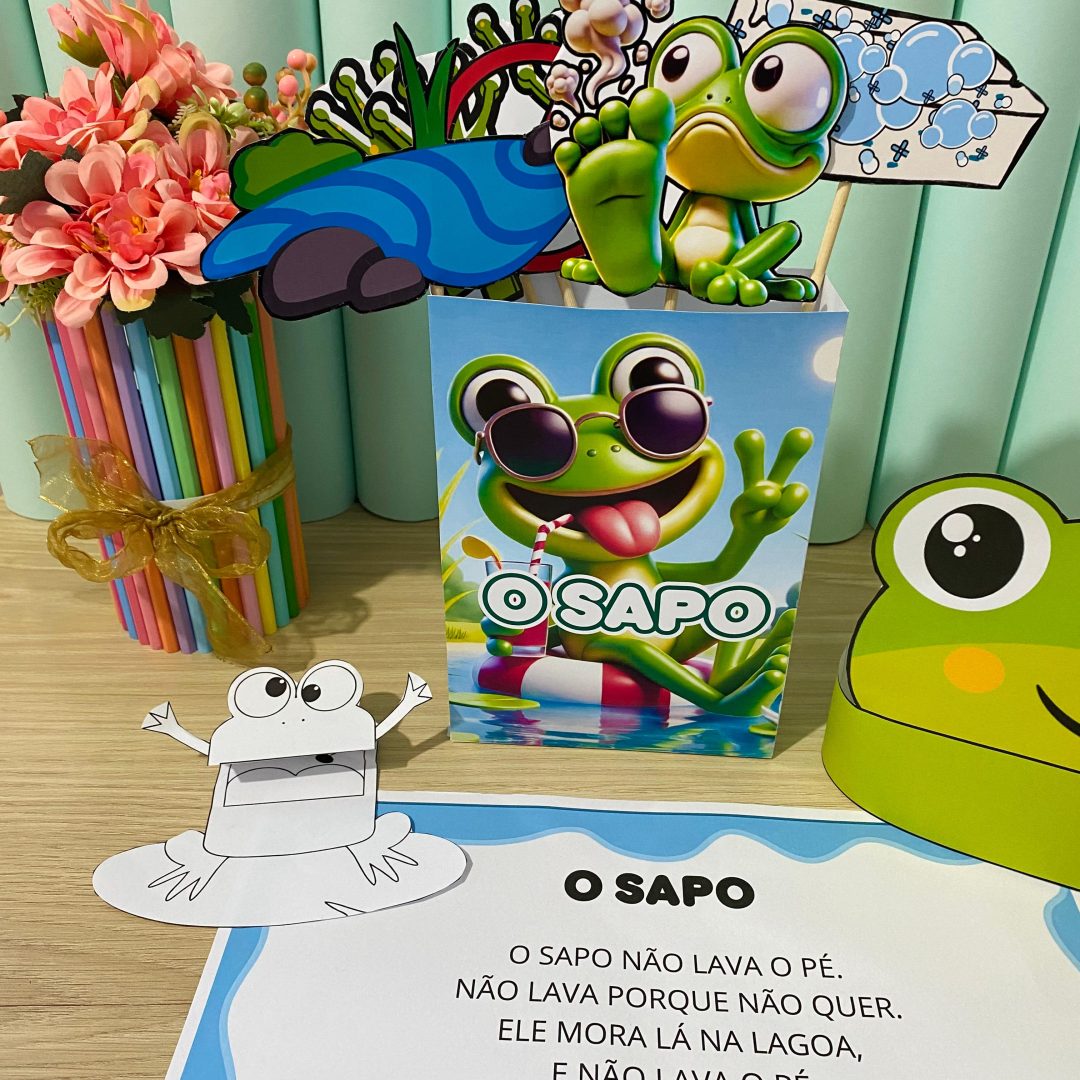 O Sapo não lava o pé