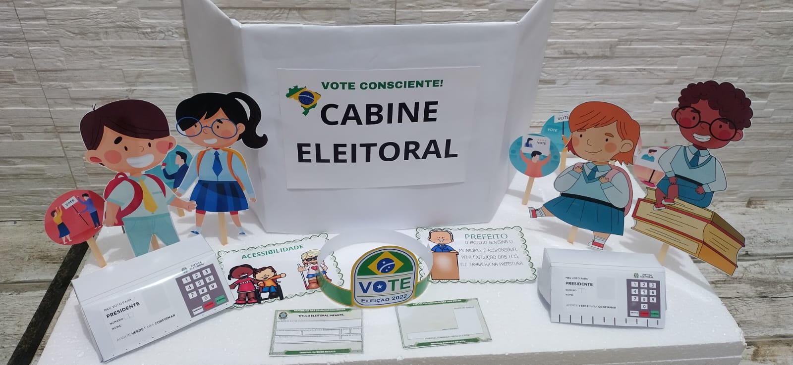 KIT ELEITORAL-PROJETO A CRIANÇA E A ELEIÇÃO - Imagem 6