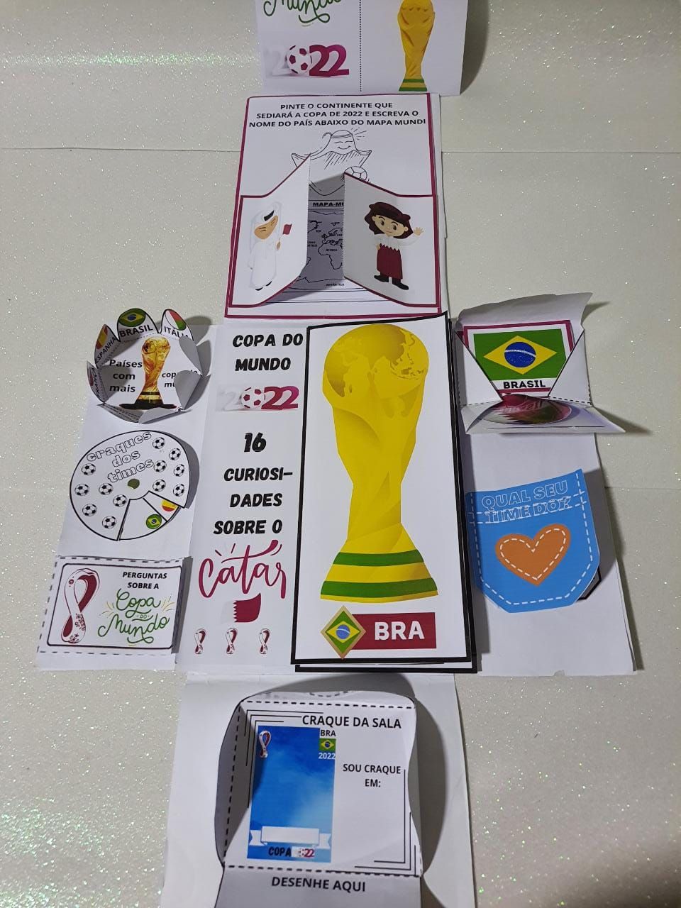 LAPBOOK COPA DO MUNDO 2022 - Imagem 2