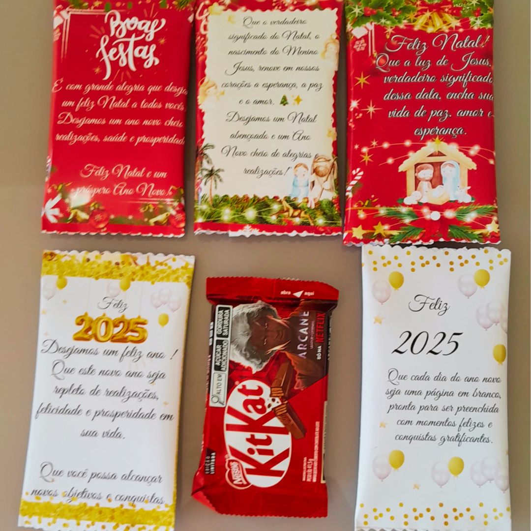 DECORAÇÃO PARA KIT KAT