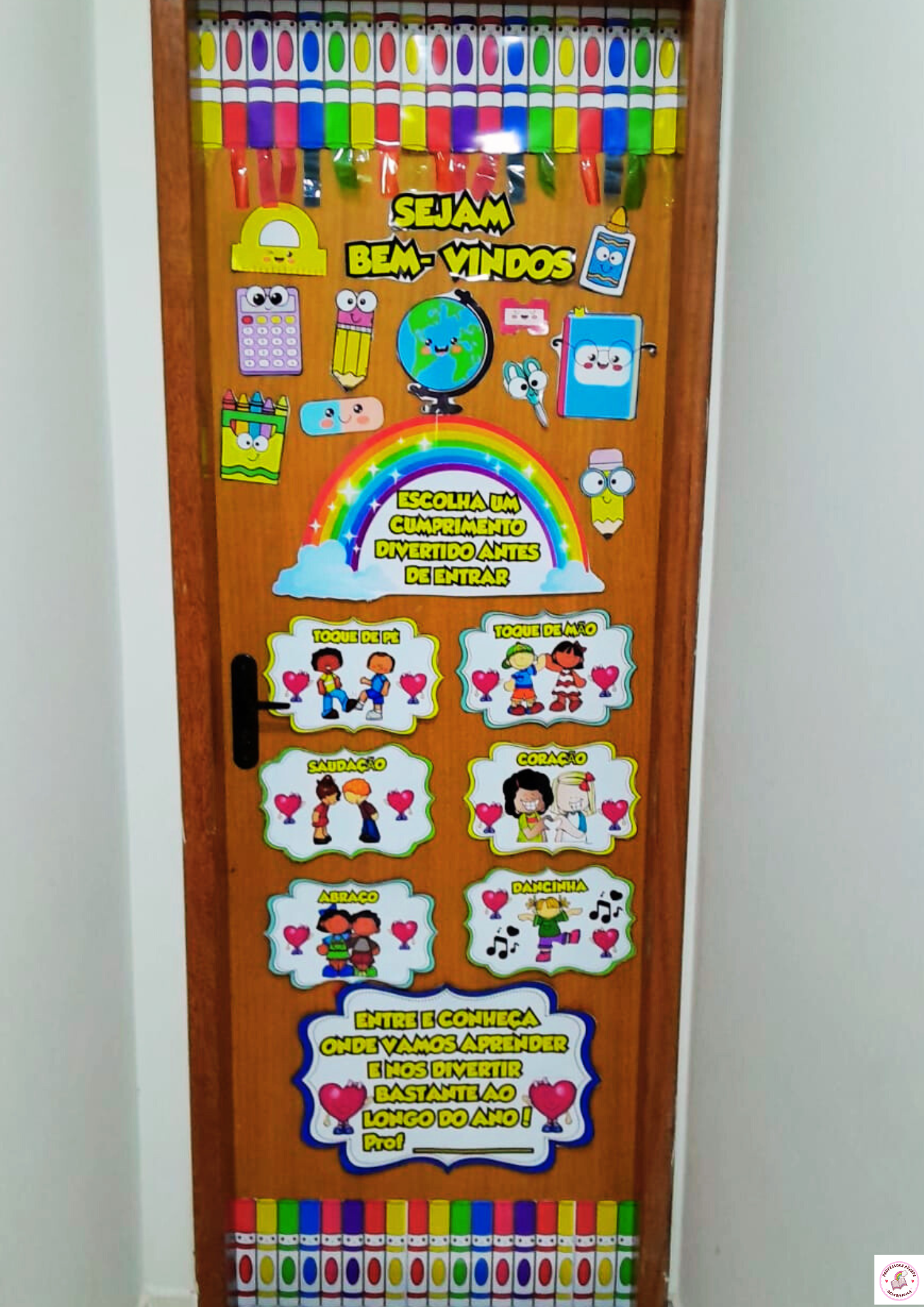 Volta Às aulas Cumprimentos Divertidos Em ação - Imagem 8