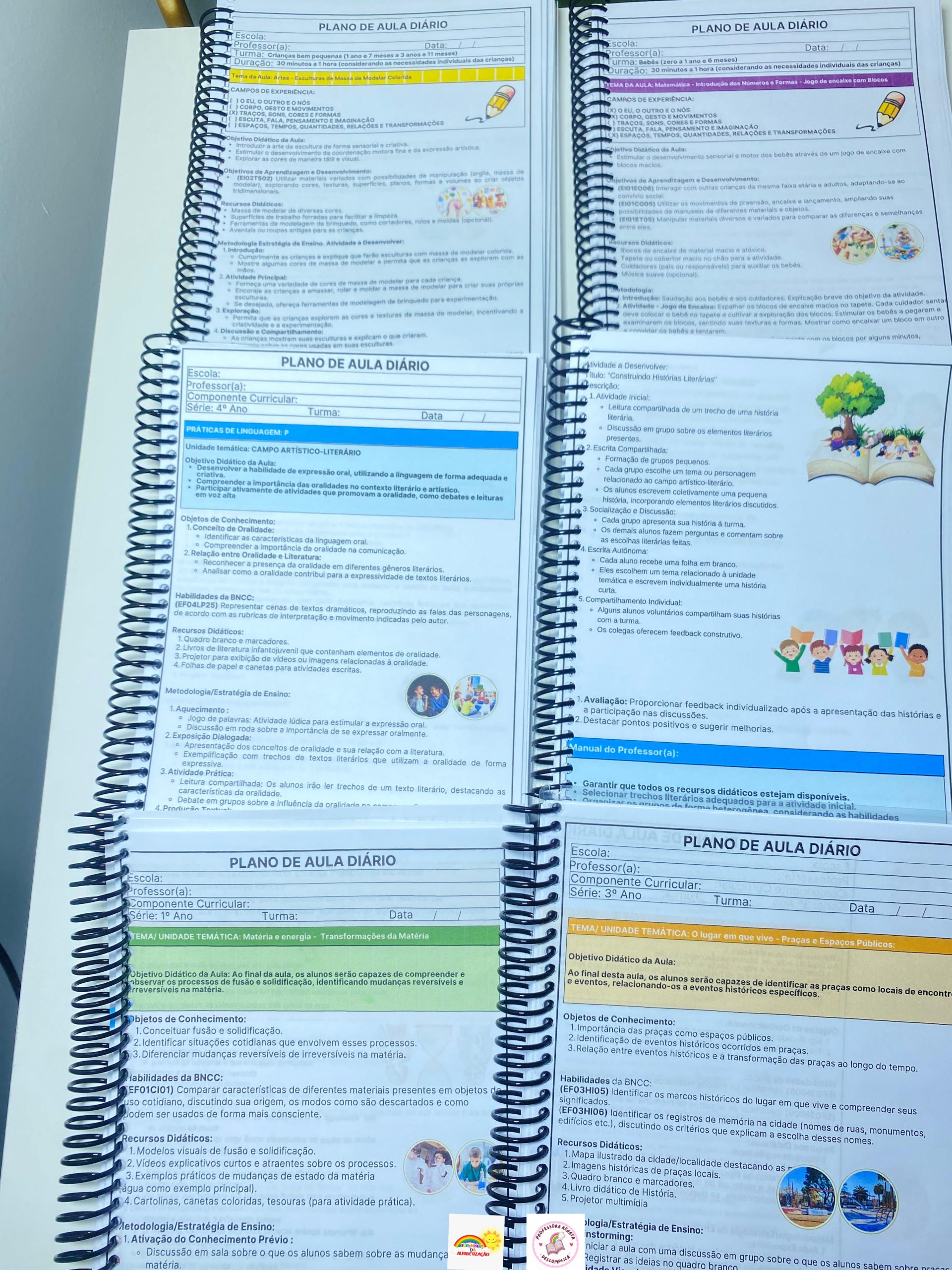 PLANOS DE AULA DIÁRIOS ANUAL 2026 - EDUCAÇÃO INFANTIL E ENSINO FUNDAMENTAL (1º ao 5º Ano) - Imagem 2