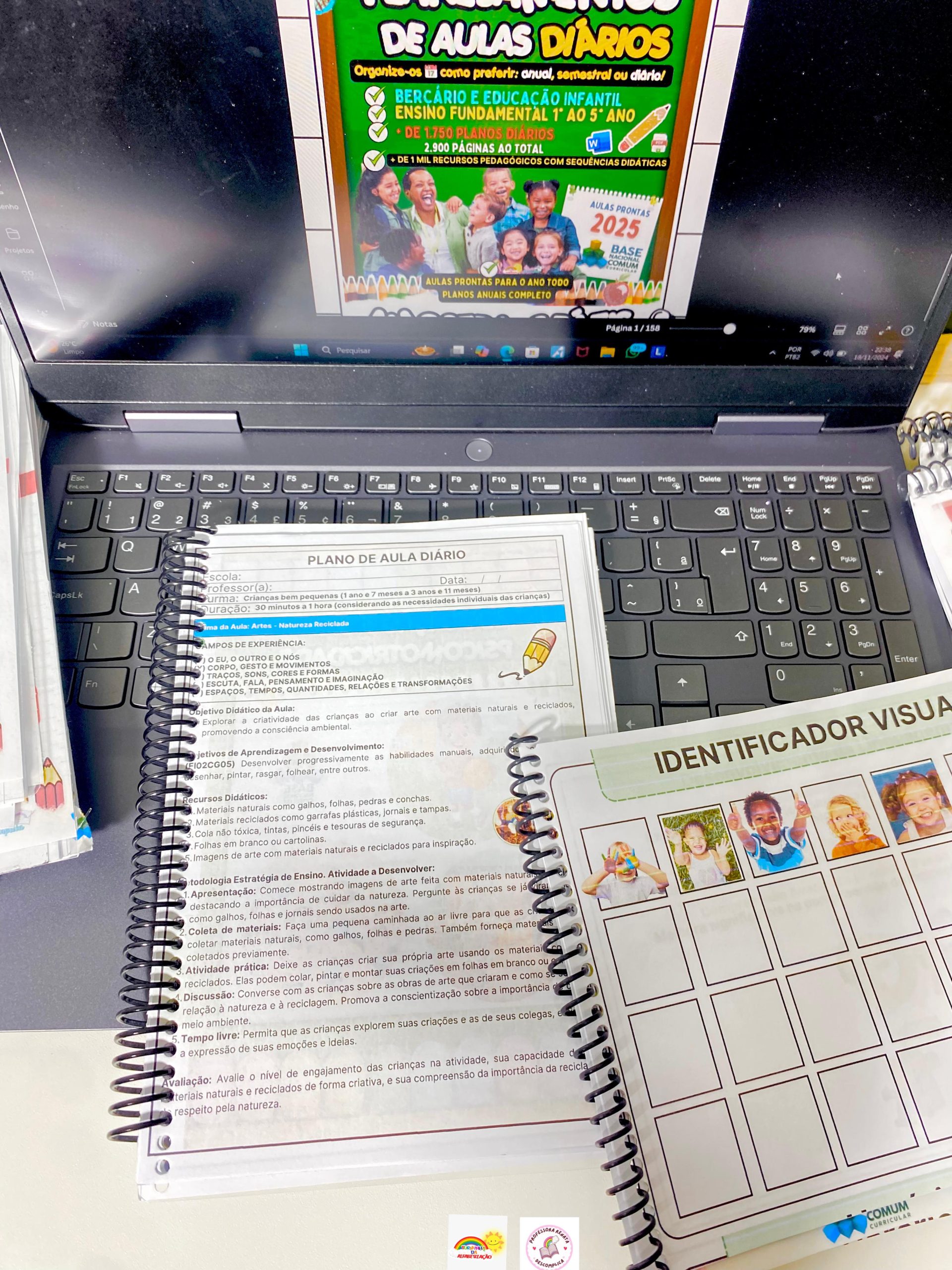 PLANOS DE AULA DIÁRIOS ANUAL 2026 - EDUCAÇÃO INFANTIL E ENSINO FUNDAMENTAL (1º ao 5º Ano) - Imagem 3