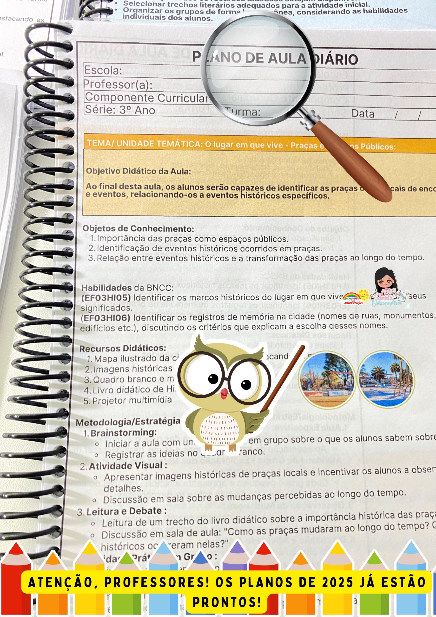 PLANOS DE AULA DIÁRIOS ANUAL 2026 - EDUCAÇÃO INFANTIL E ENSINO FUNDAMENTAL (1º ao 5º Ano) - Imagem 10