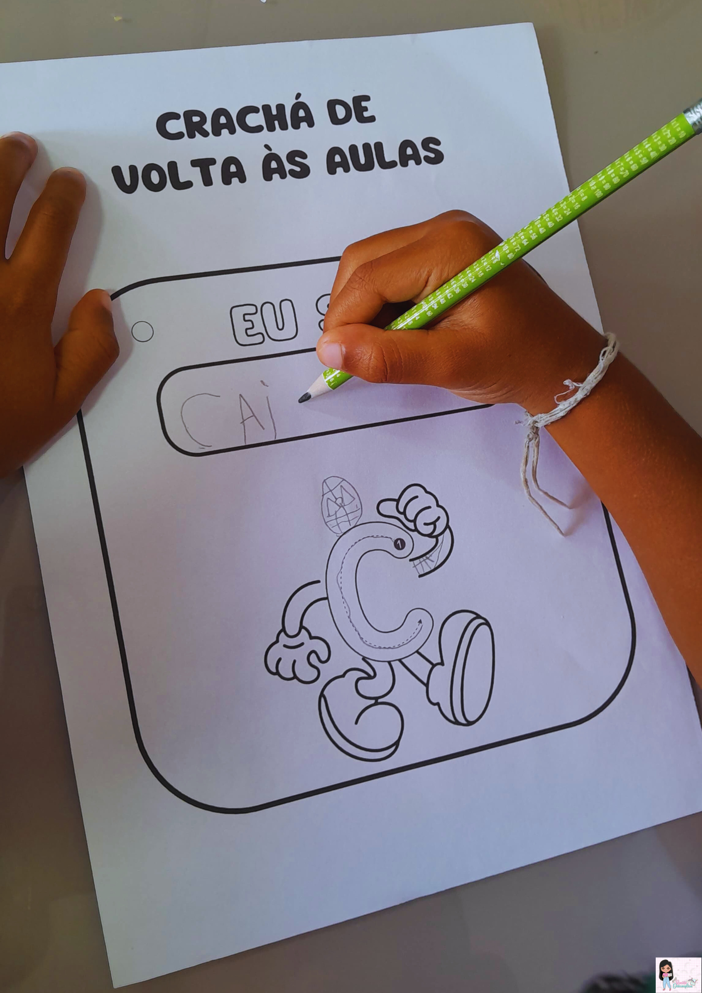 Crachá Interativo de Volta às Aulas - Imagem 2