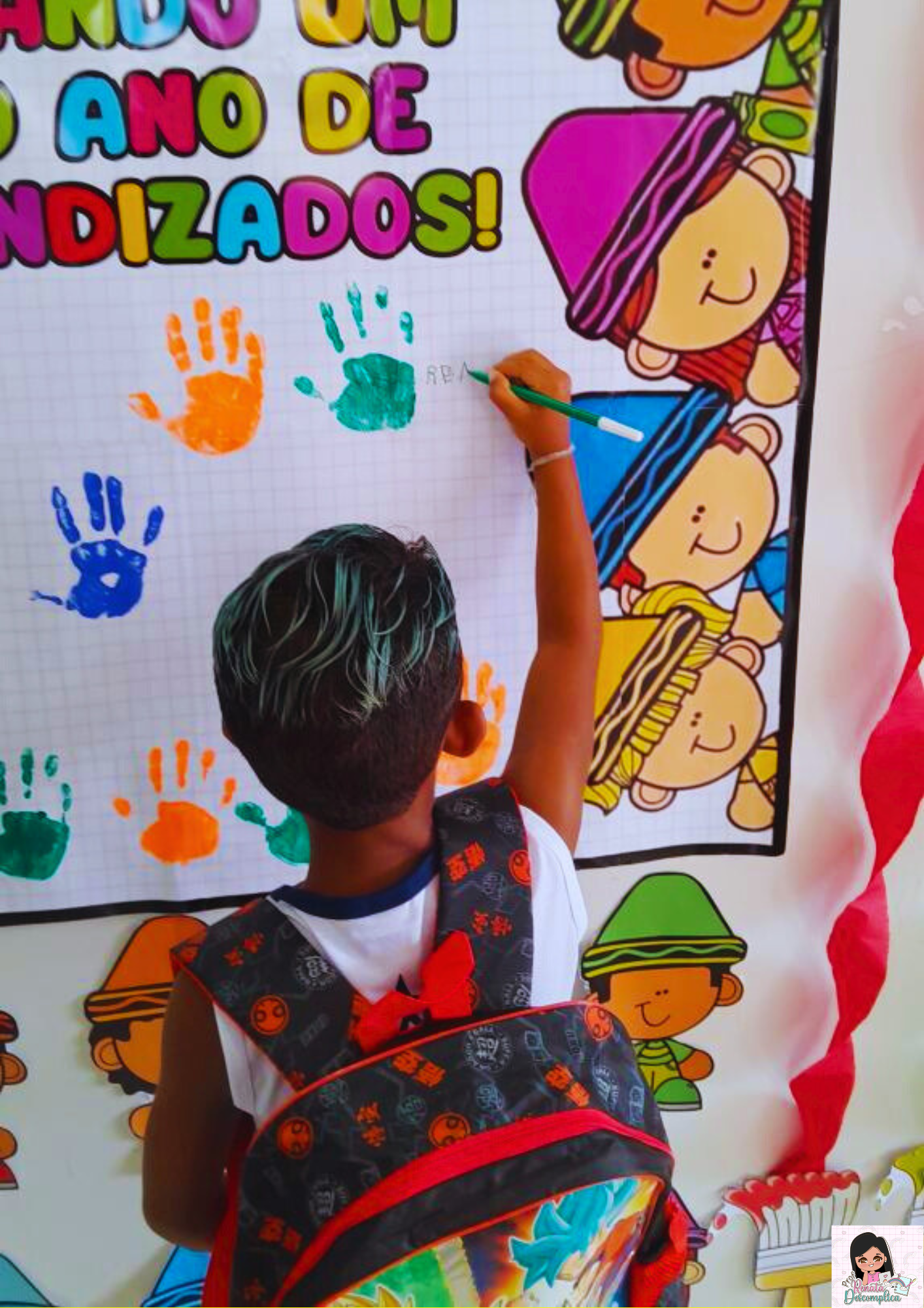 Painel Interativo - De Volta às Aulas: Pintando um Novo Ano de Aprendizados - Imagem 7