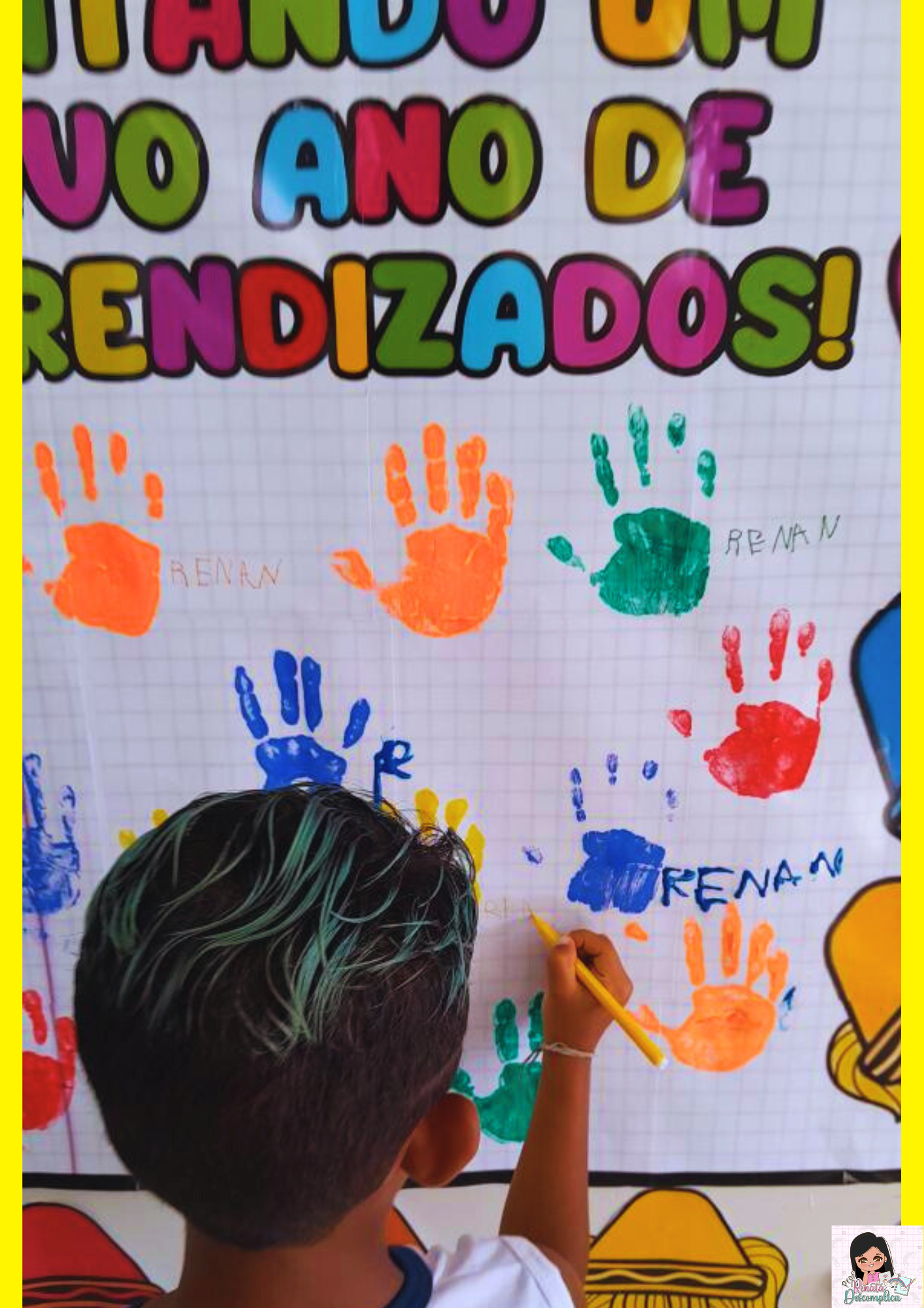 Painel Interativo - De Volta às Aulas: Pintando um Novo Ano de Aprendizados - Imagem 11