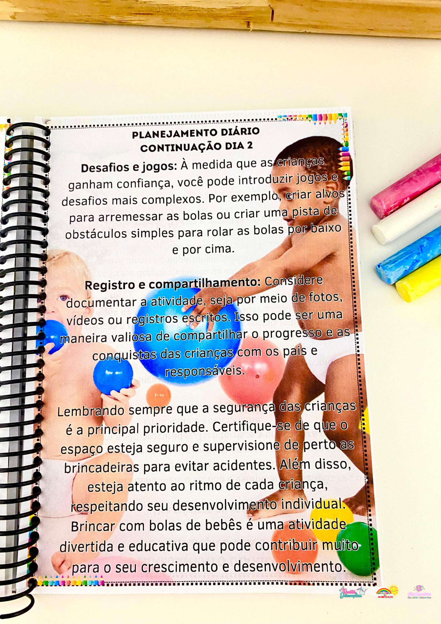 AMOSTRA GRÁTIS PLANEJAMENTO DIÁRIO BERÇÁRIO I e II - ANUAL 2026 - Imagem 6