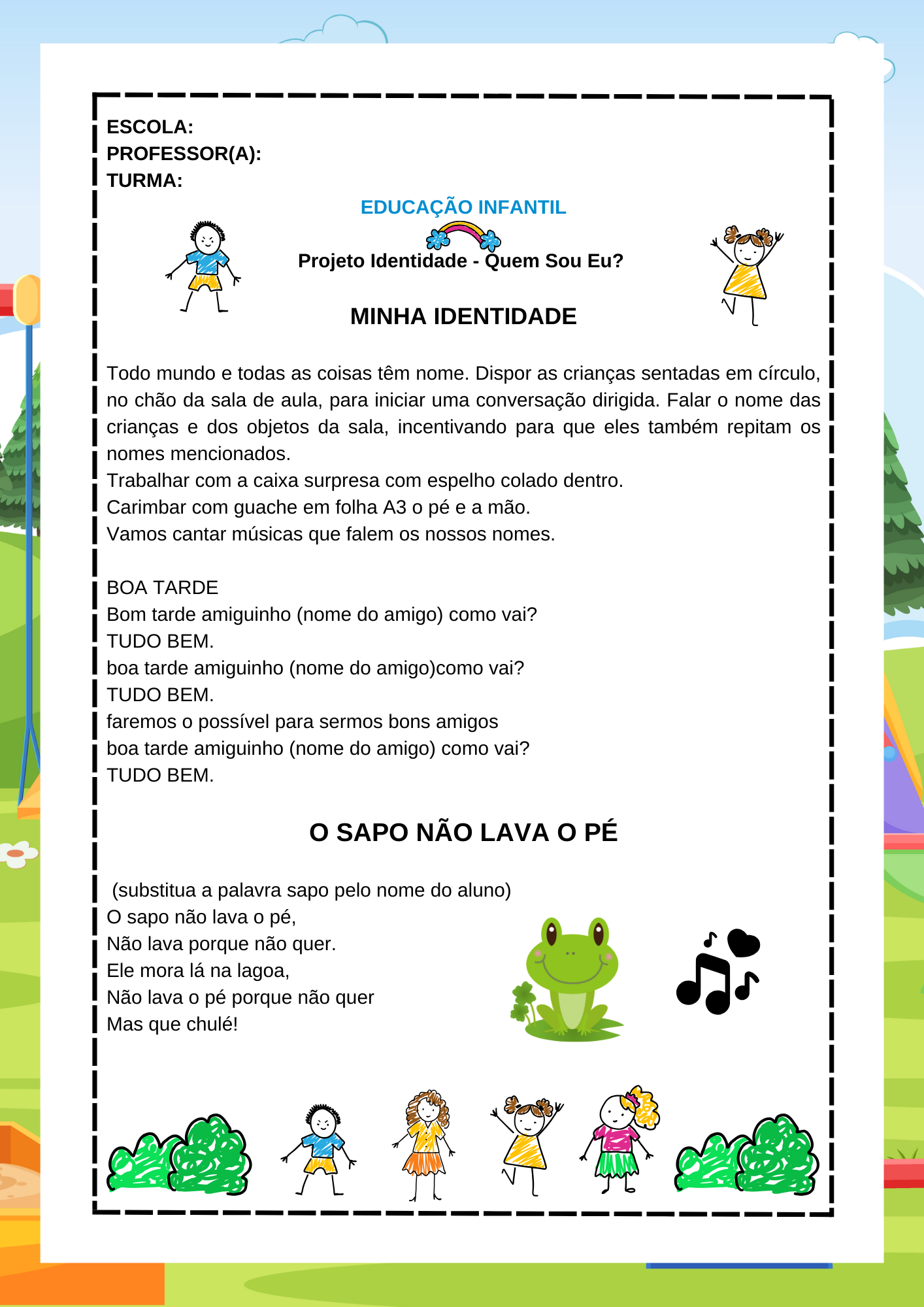 PROJETO IDENTIDADE+CADERNO INTERATIVO EU SOU ASSIM - Imagem 9