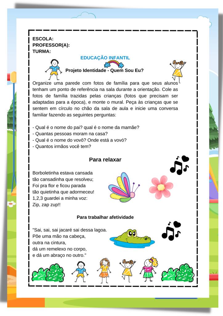 PROJETO IDENTIDADE+CADERNO INTERATIVO EU SOU ASSIM - Imagem 16