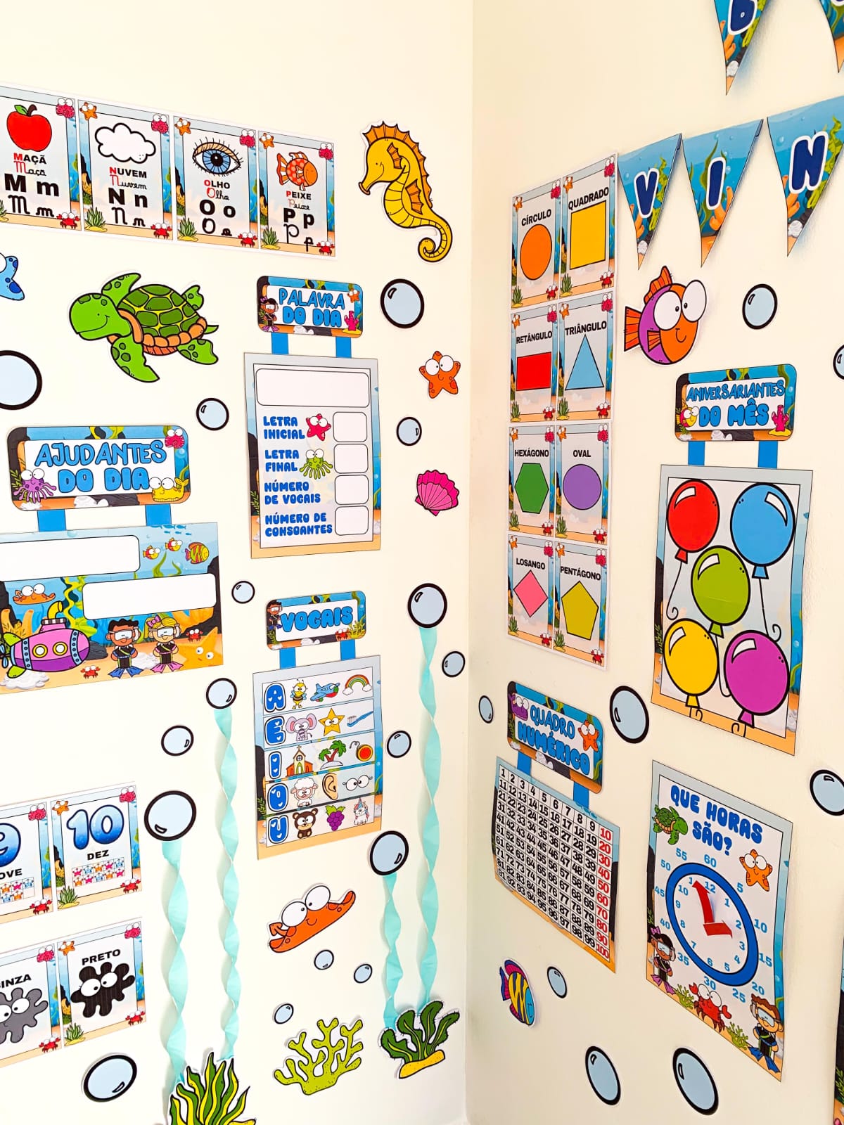 KIT SALA FUNDO DO MAR 2026 - Imagem 7