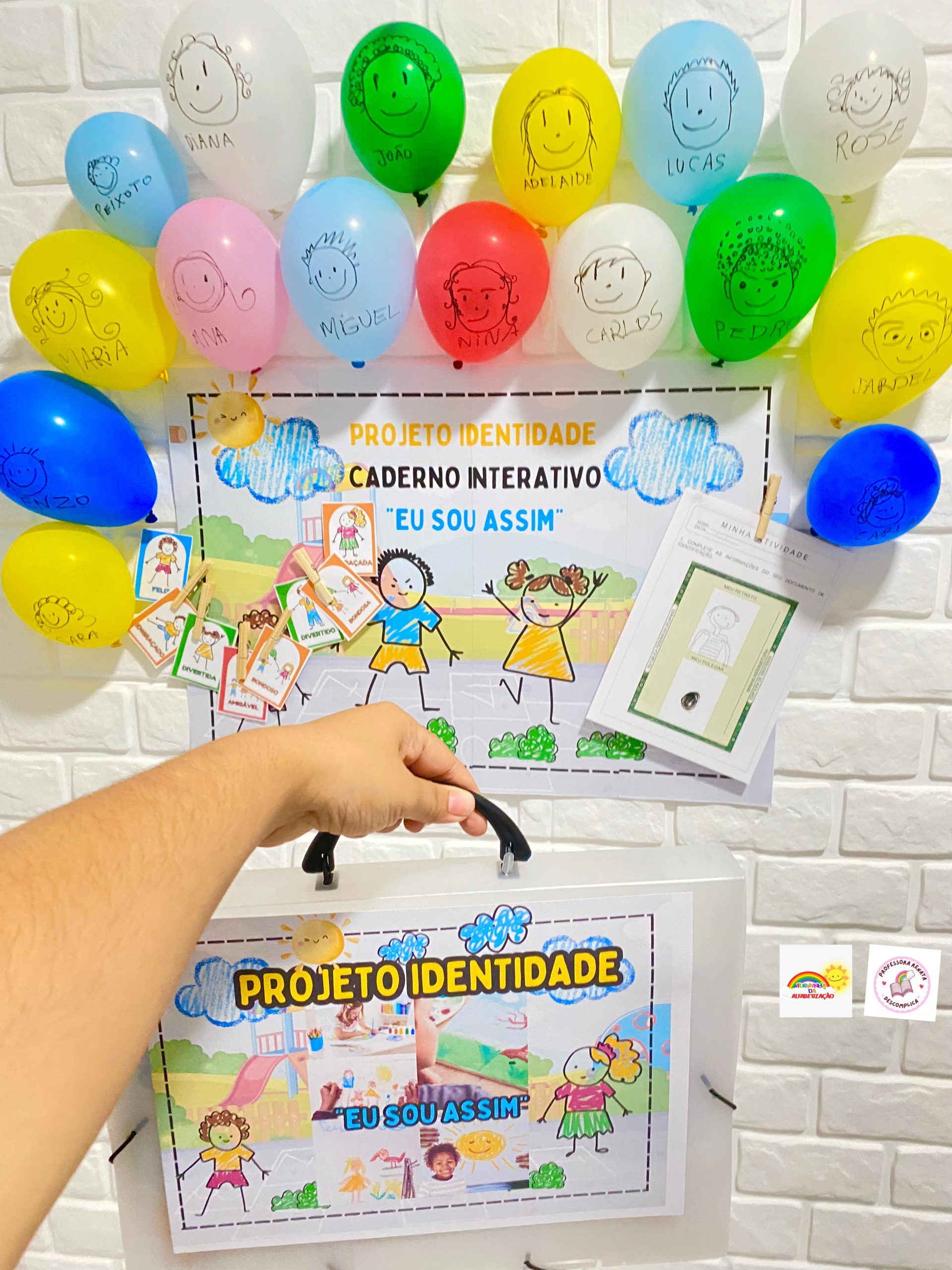 PROJETO IDENTIDADE+CADERNO INTERATIVO EU SOU ASSIM - Imagem 2