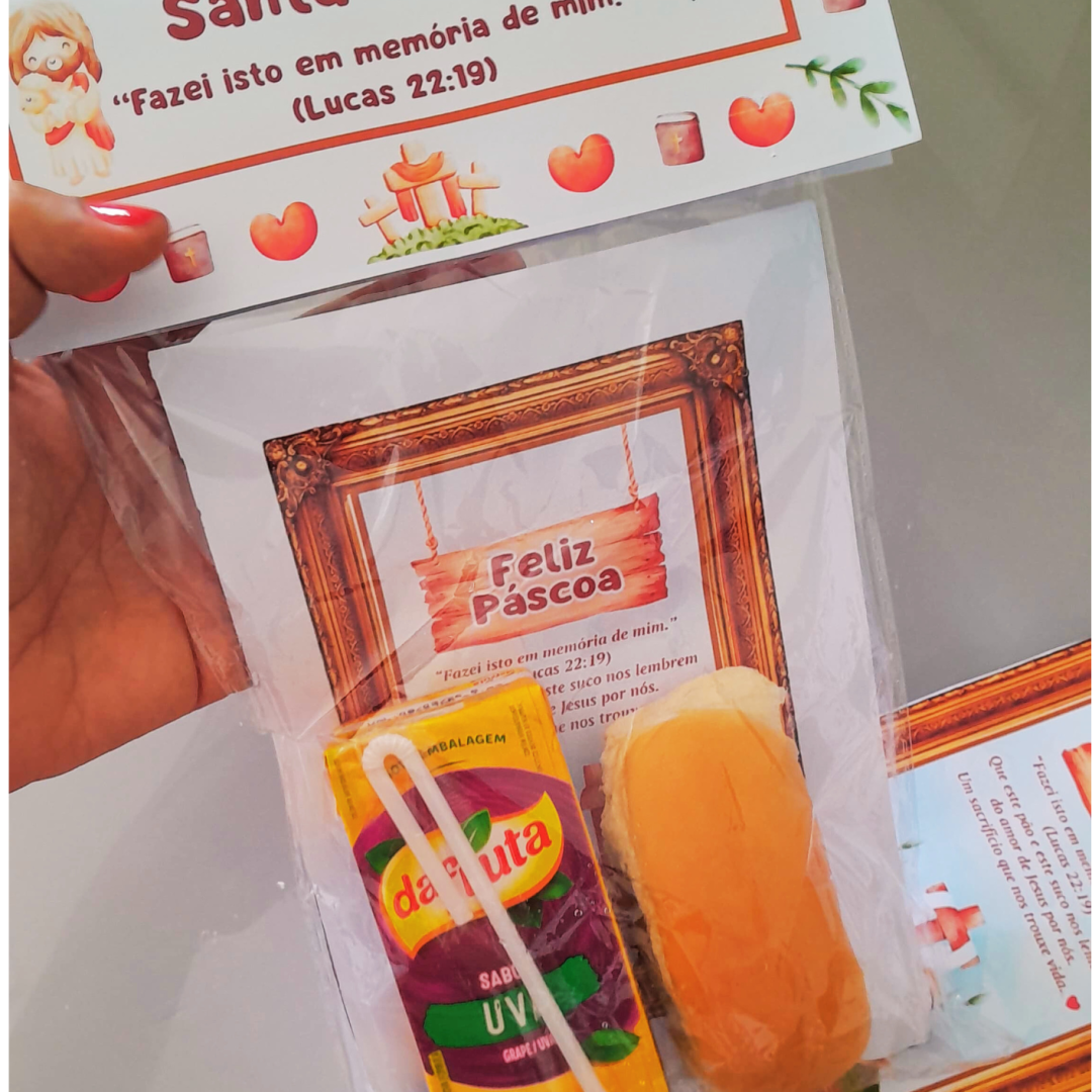 Lembrancinha da Santa Ceia