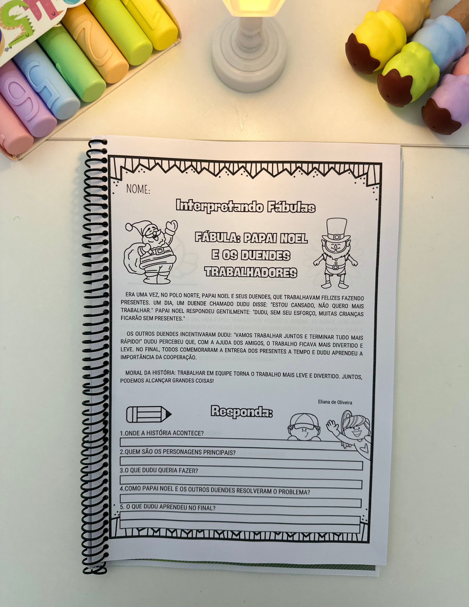 Apostila Interpretando Fábulas – PDF Pronto para Imprimir! - Imagem 17