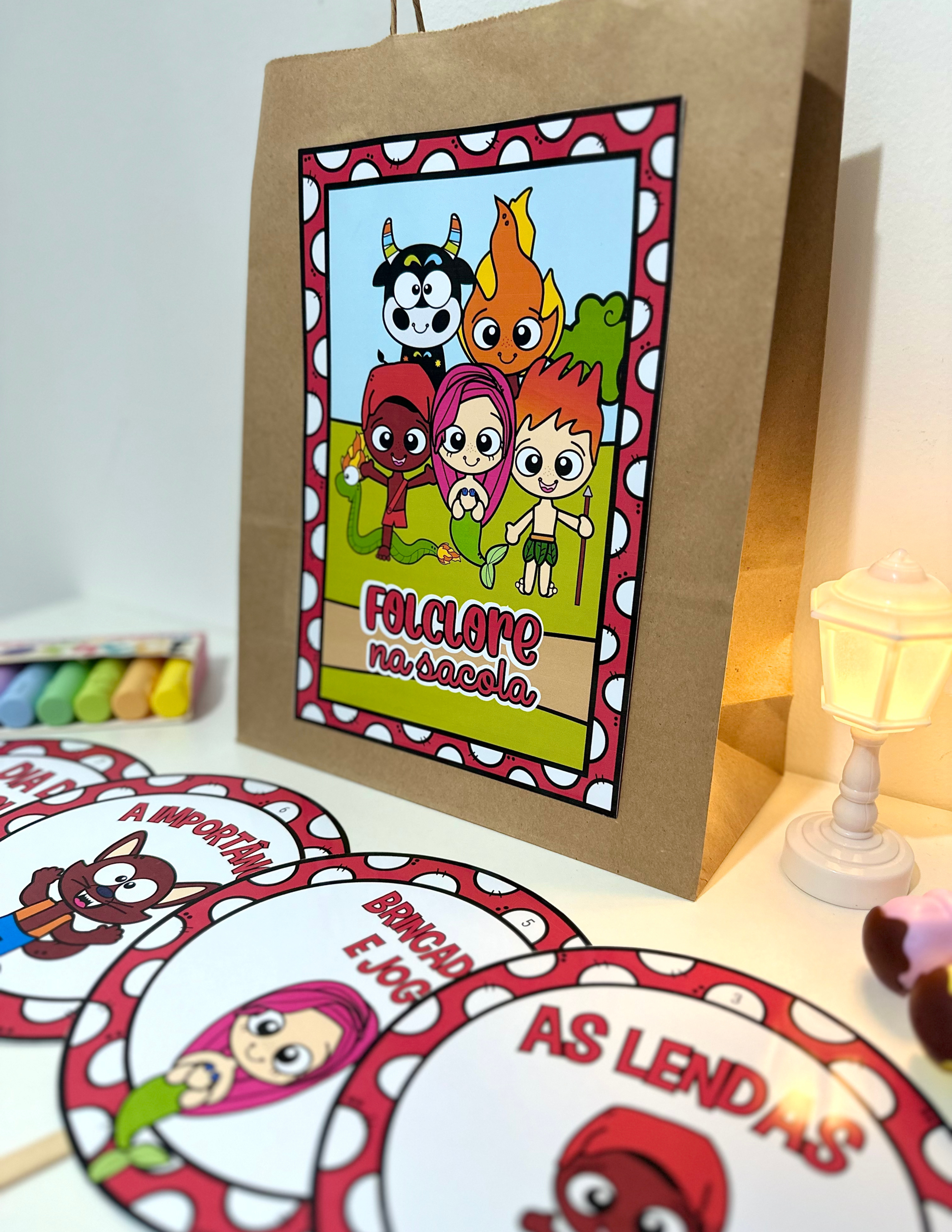 Sacola Folclore Brasileiro – Educação Infantil e Séries Iniciais - Imagem 8