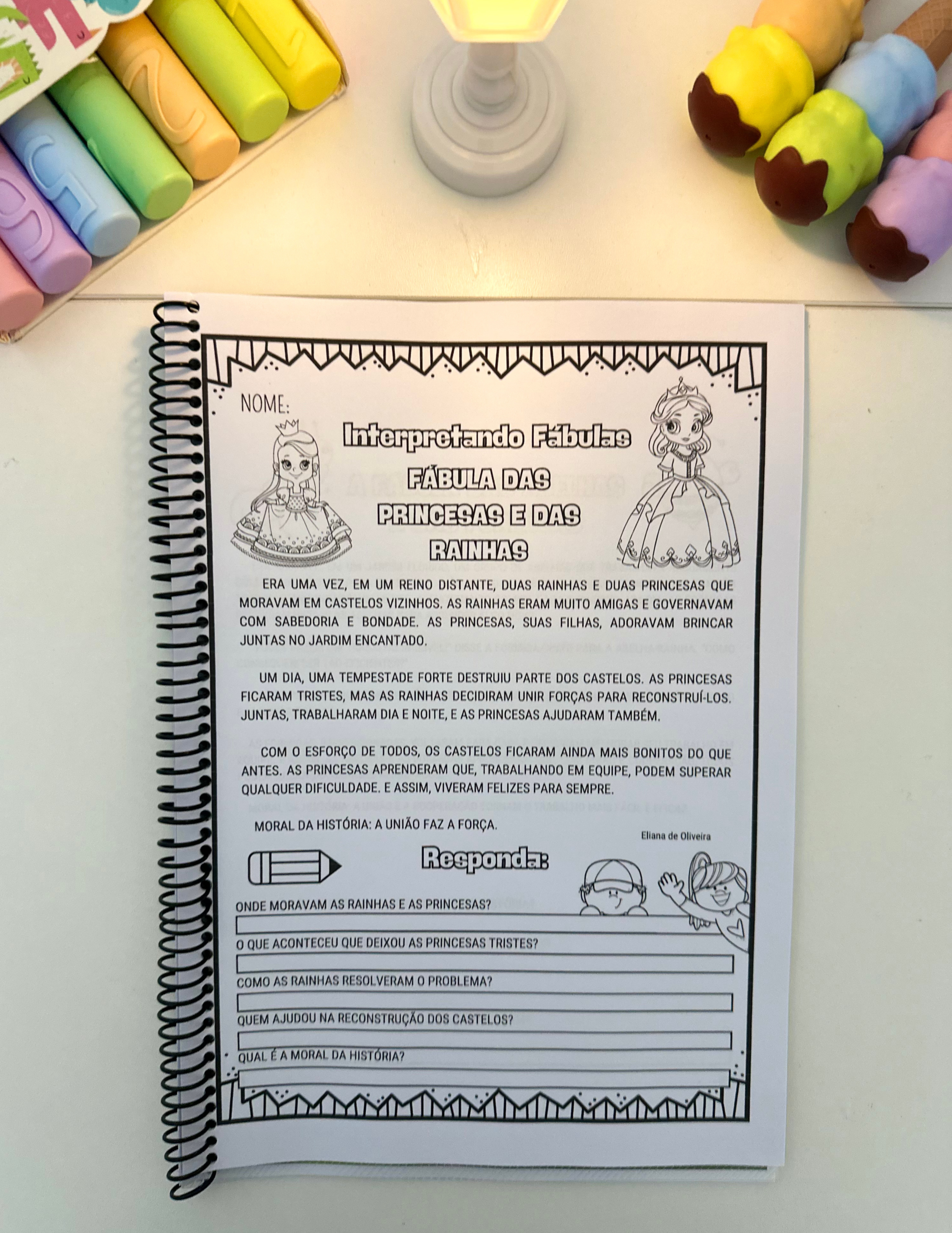 Apostila Interpretando Fábulas – PDF Pronto para Imprimir! - Imagem 15