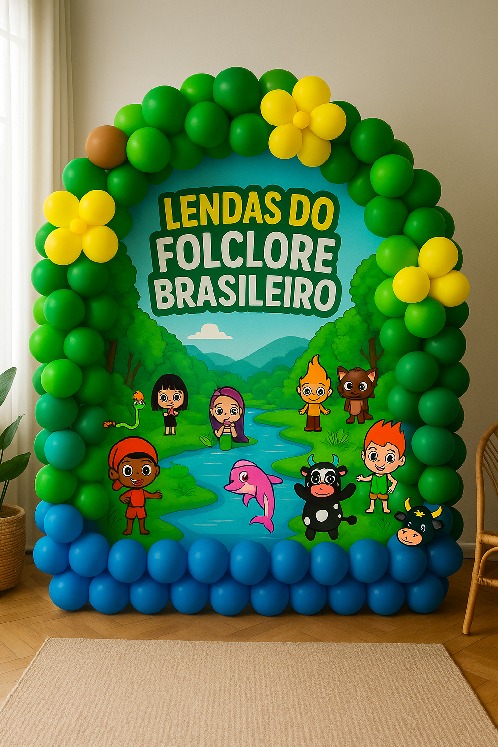 Painel Lendas do Folclore Brasileiro - Imagem 2