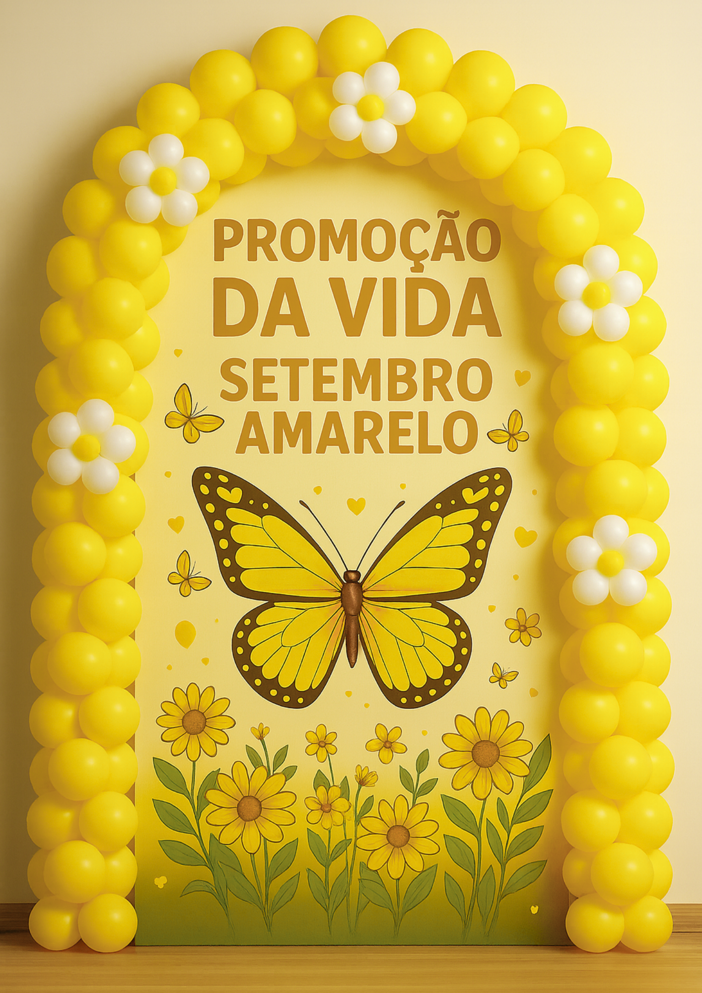 Painel Setembro Amarelo – Promoção da Vida
