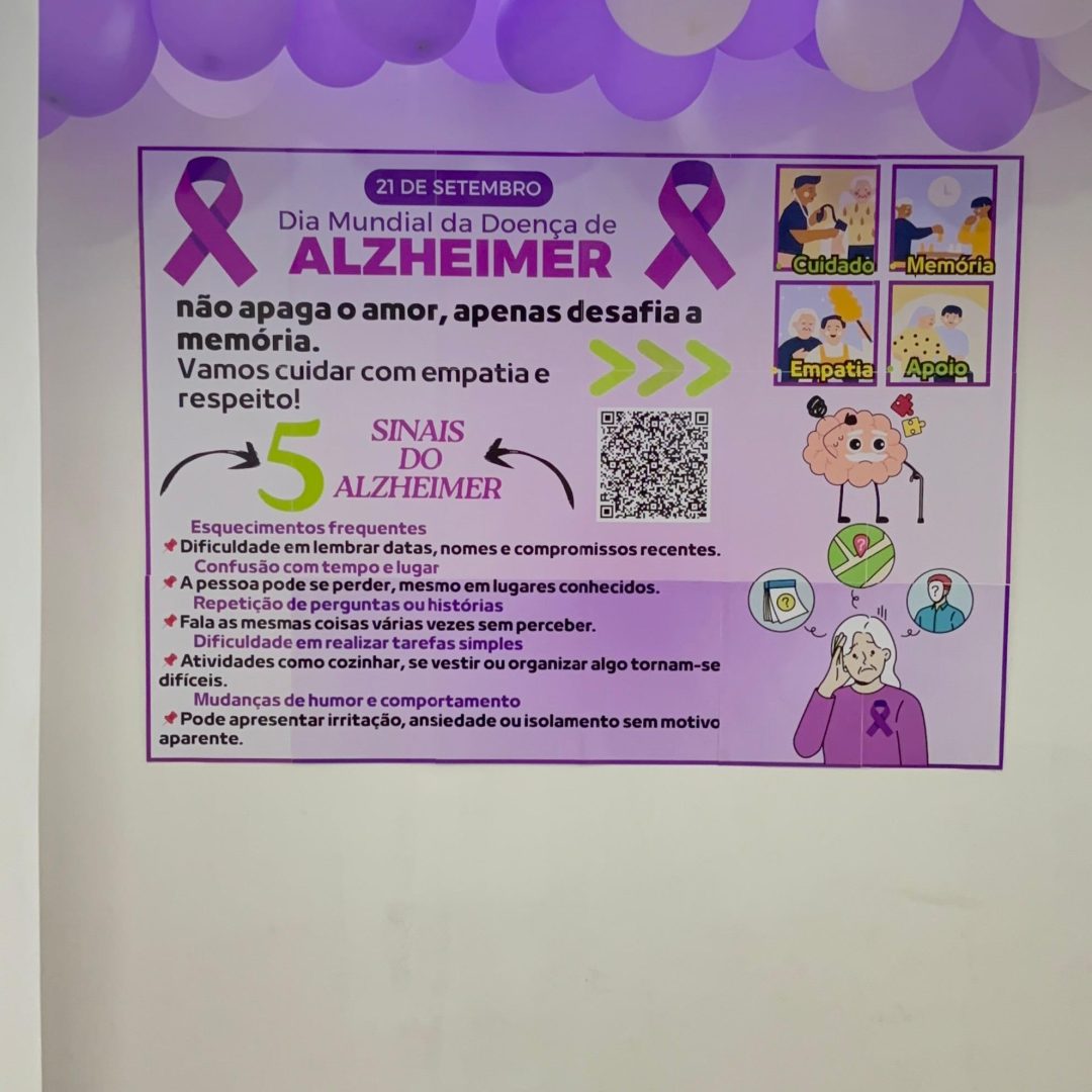 PAINEL SETEMBRO LILÁS – ALZHEIMER