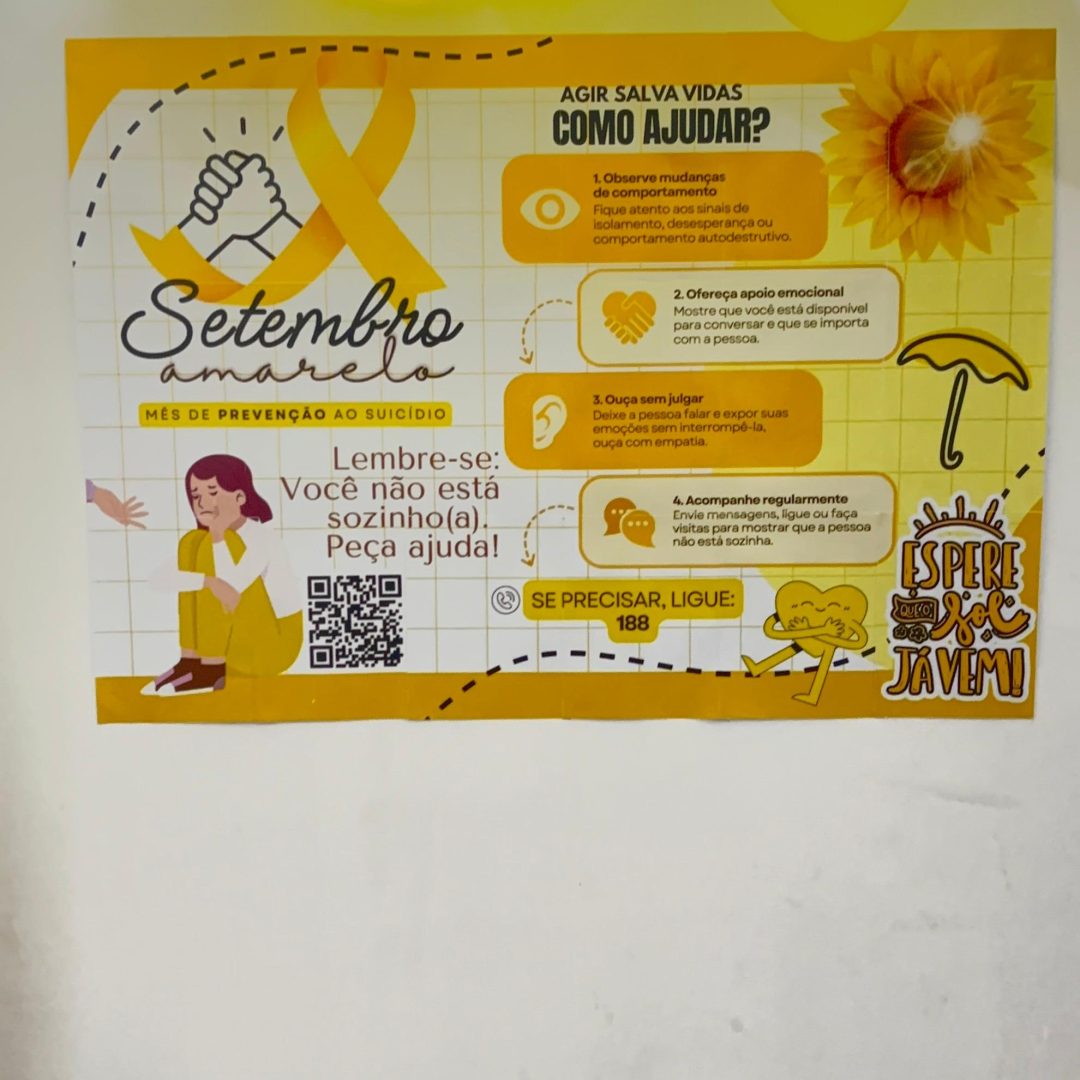 PAINEL EDUCATIVO – SETEMBRO AMARELO 2025