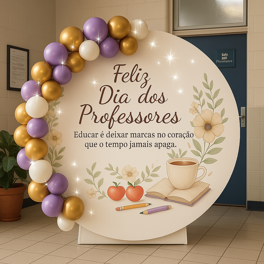 Painel Dia dos Professores – Encanto e Gratidão
