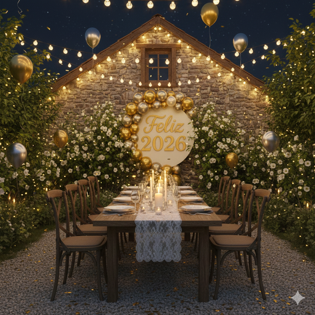 Painel Feliz 2026 – Luxo Realista - Imagem 5