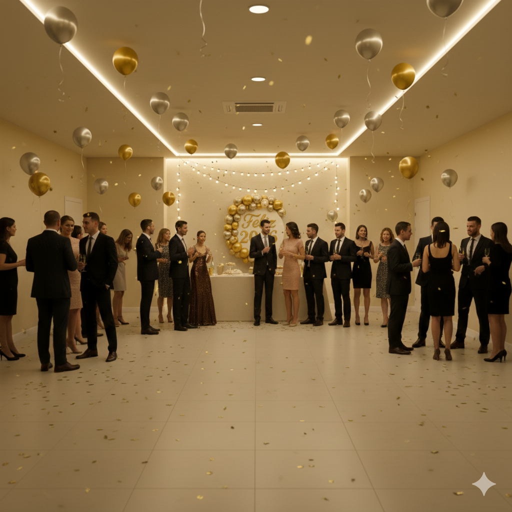 Painel Feliz 2026 – Luxo Realista - Imagem 7