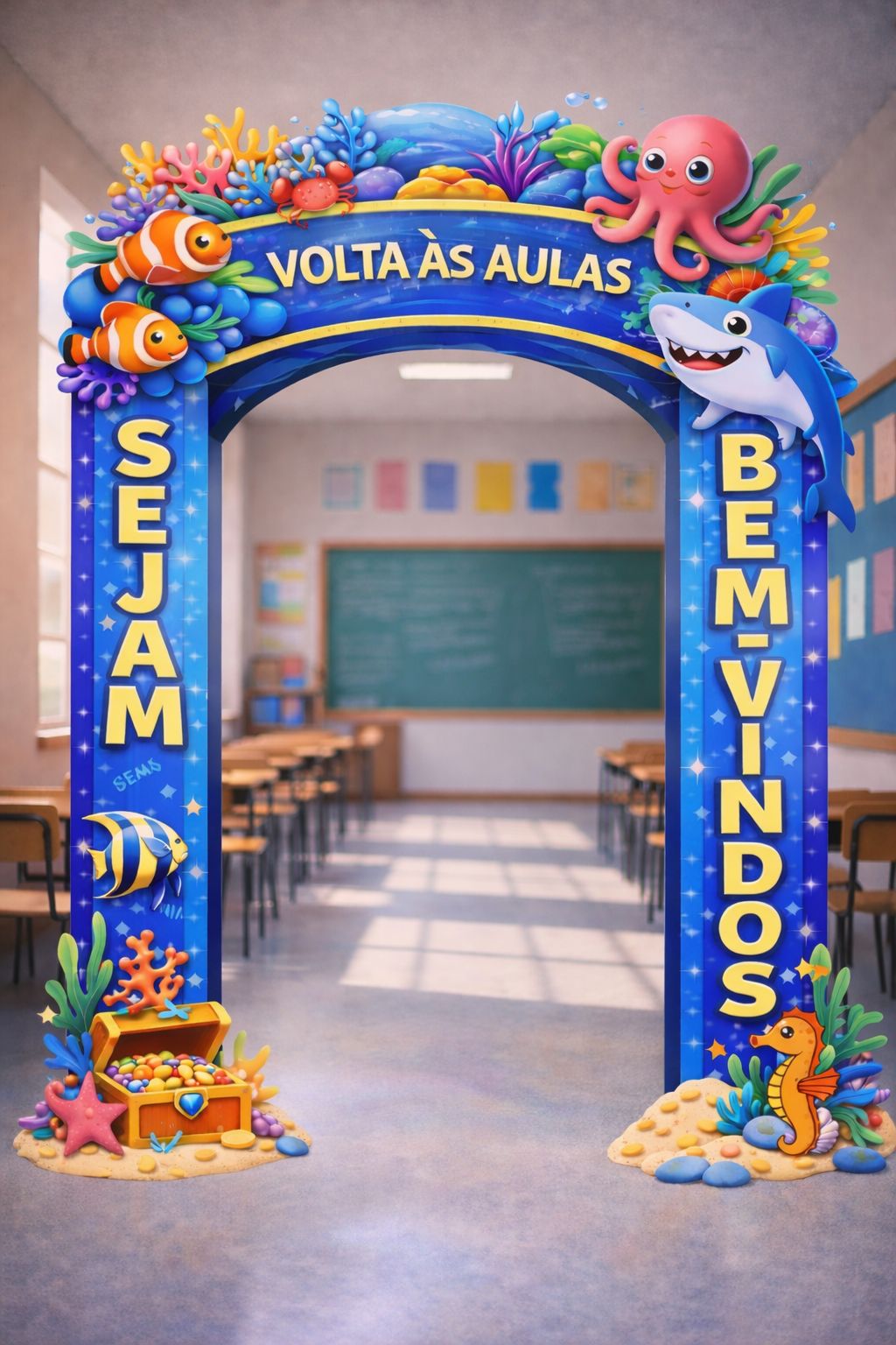 PORTAL VOLTA ÀS AULAS – FUNDO DO MAR - Imagem 3