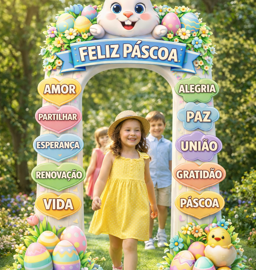 Portal de Páscoa Gigante